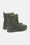 Kurze Gummistiefel Soft-Top - Army