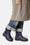Kurze Gummistiefel Soft-Top - Navy Navy