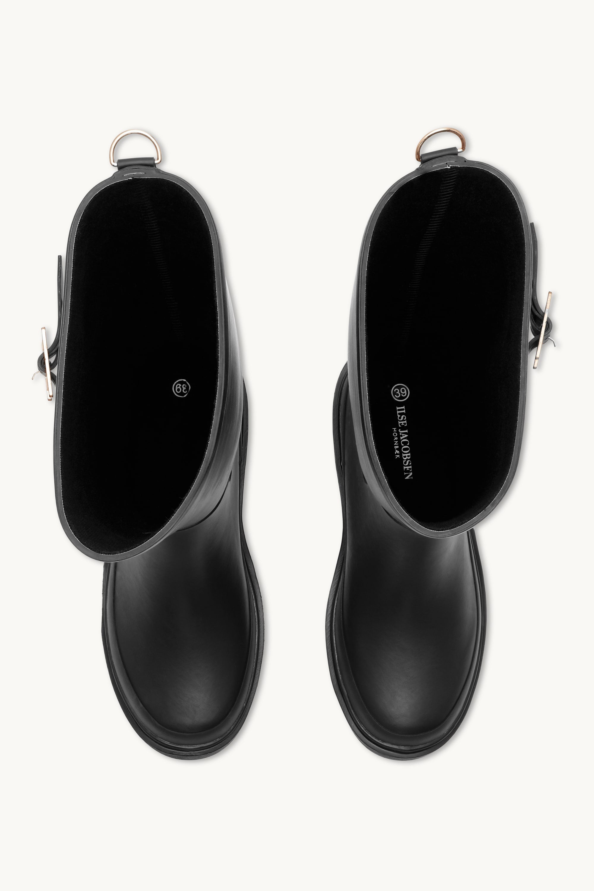 Lange Gummistiefel - Black Black