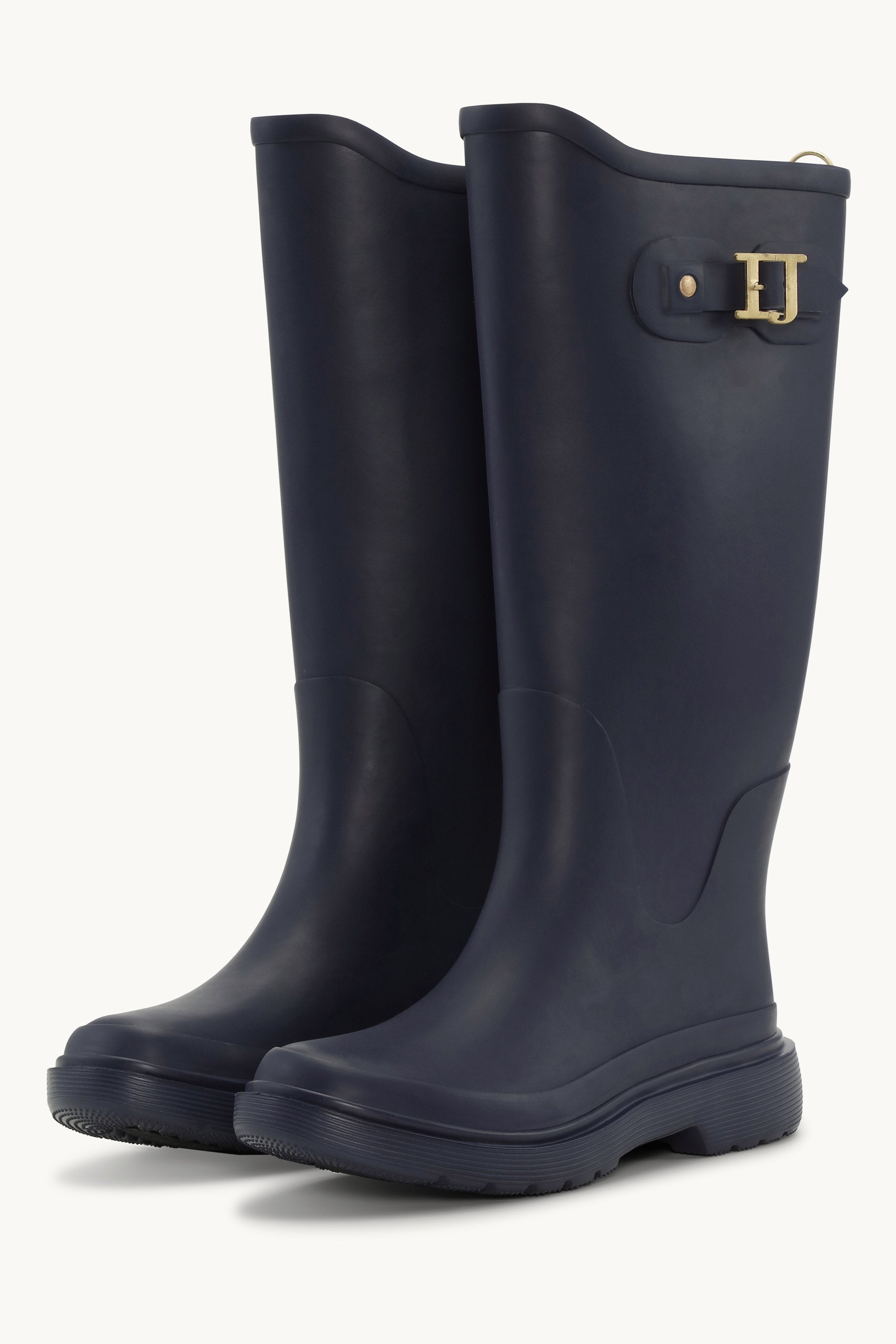 Lange Gummistiefel - Navy Navy