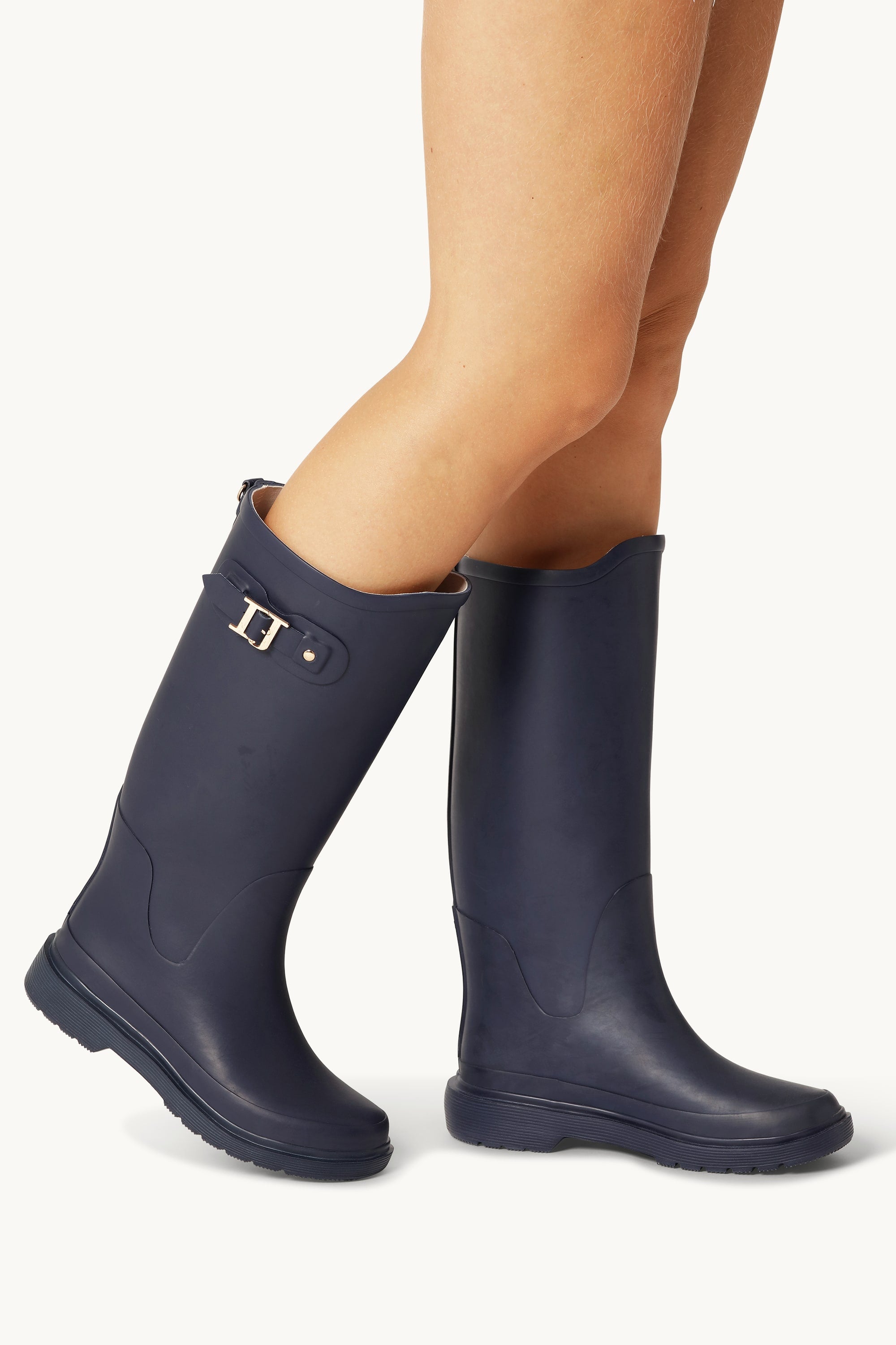 Lange Gummistiefel - Navy Navy