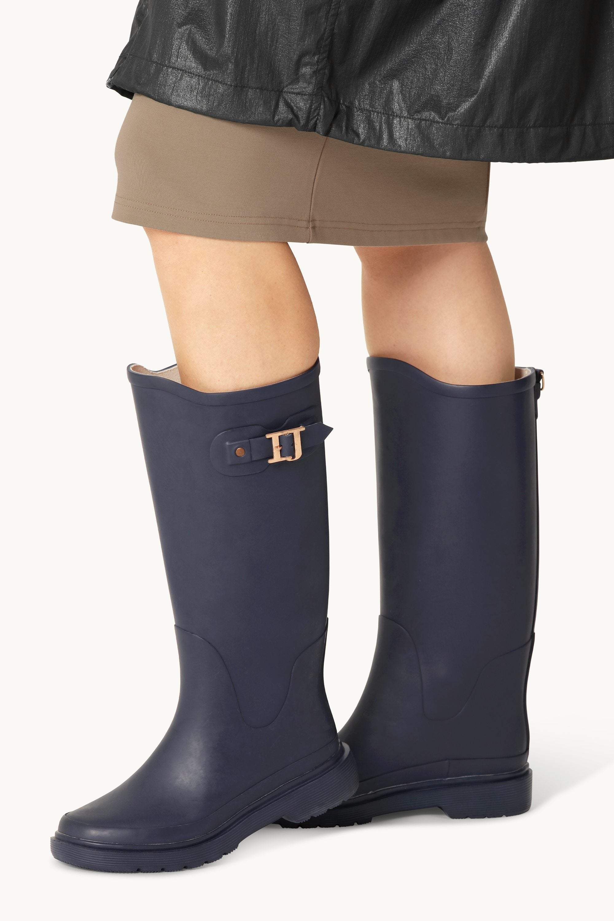 Lange Gummistiefel - Navy Navy