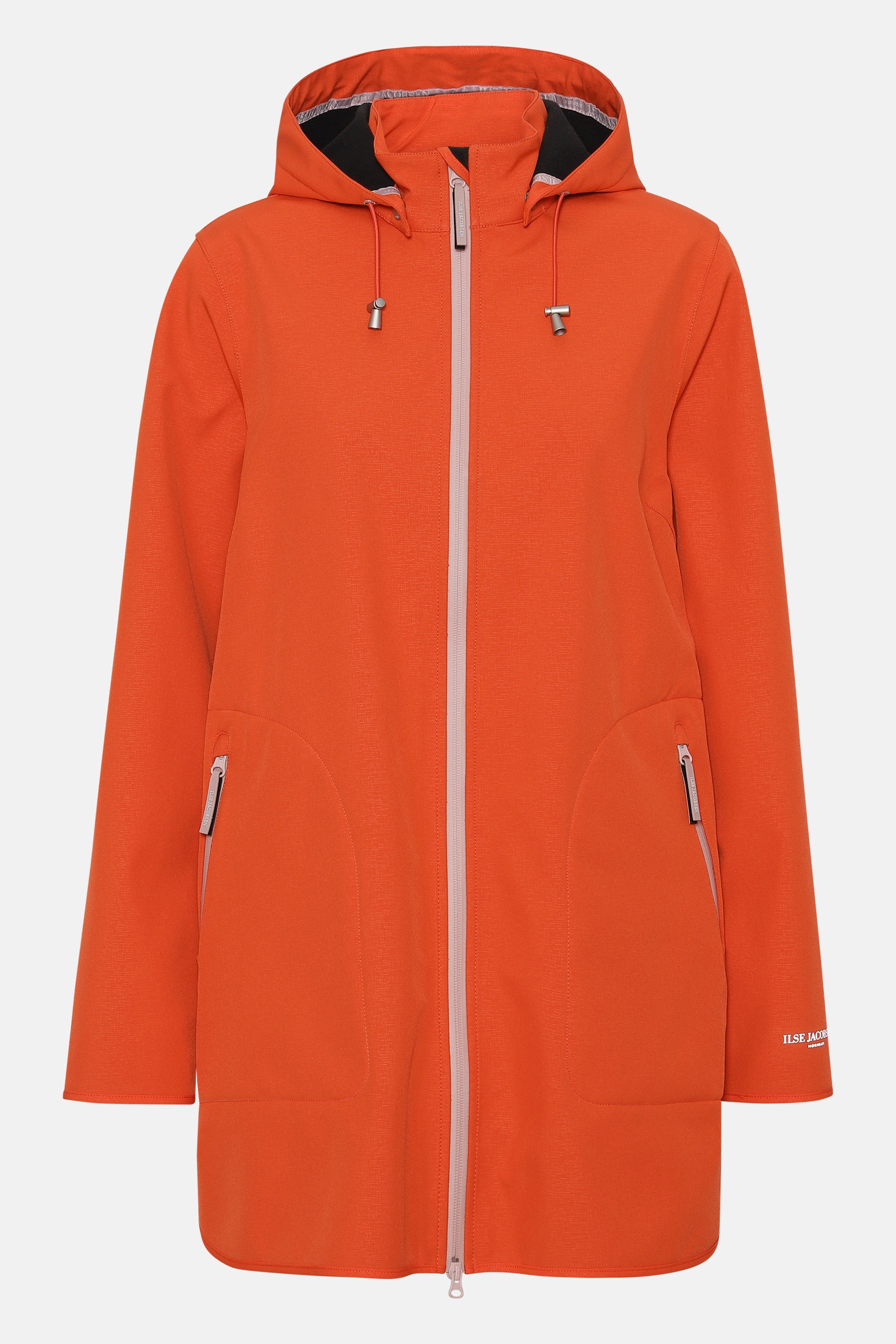 Ilse Jacobsen Hornbæk Rain Regenmantel Raincoat 363001 Warm orange
