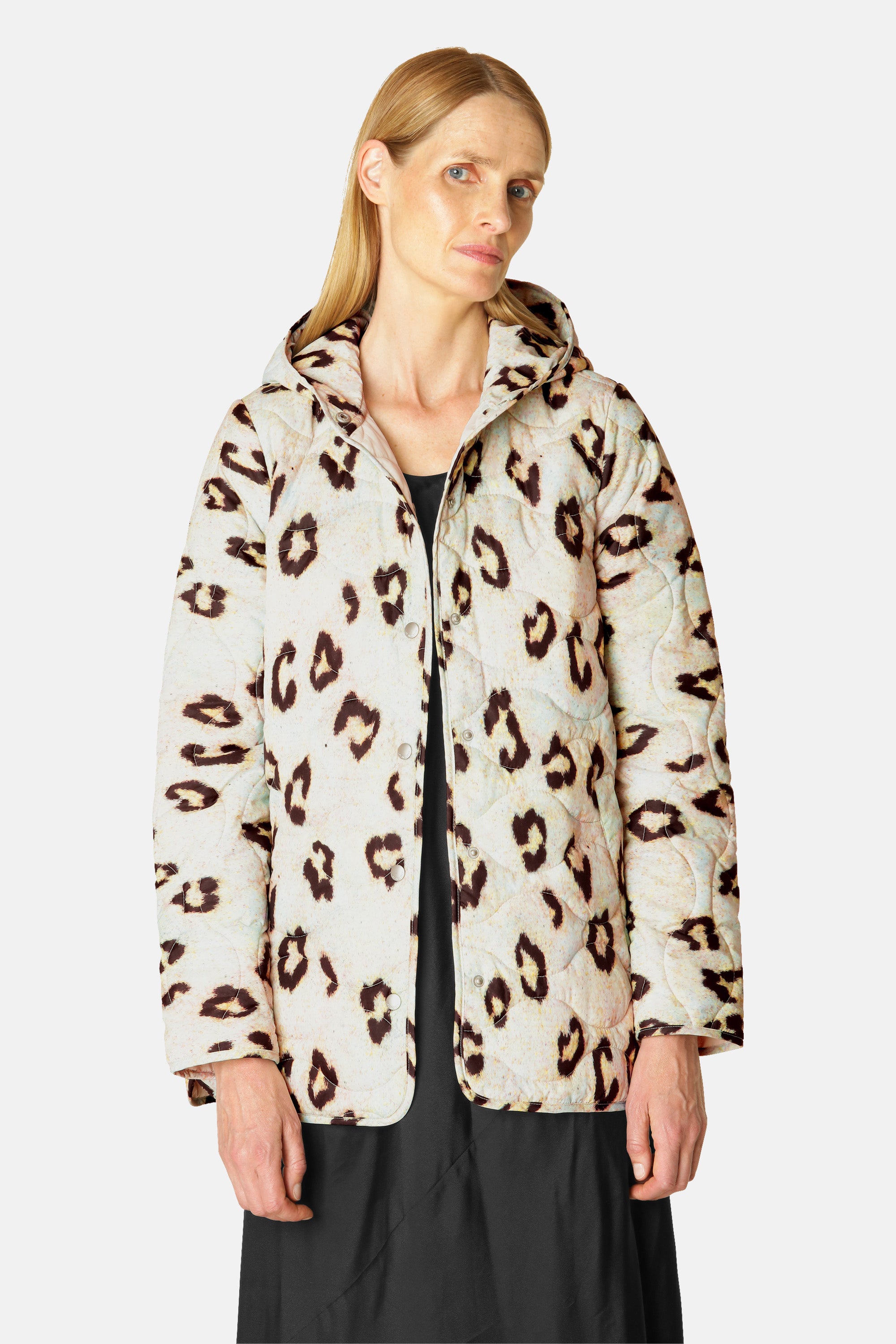 Ilse Jacobsen Hornbæk Outerwear Steppjacke Jacket 760 Leopard
