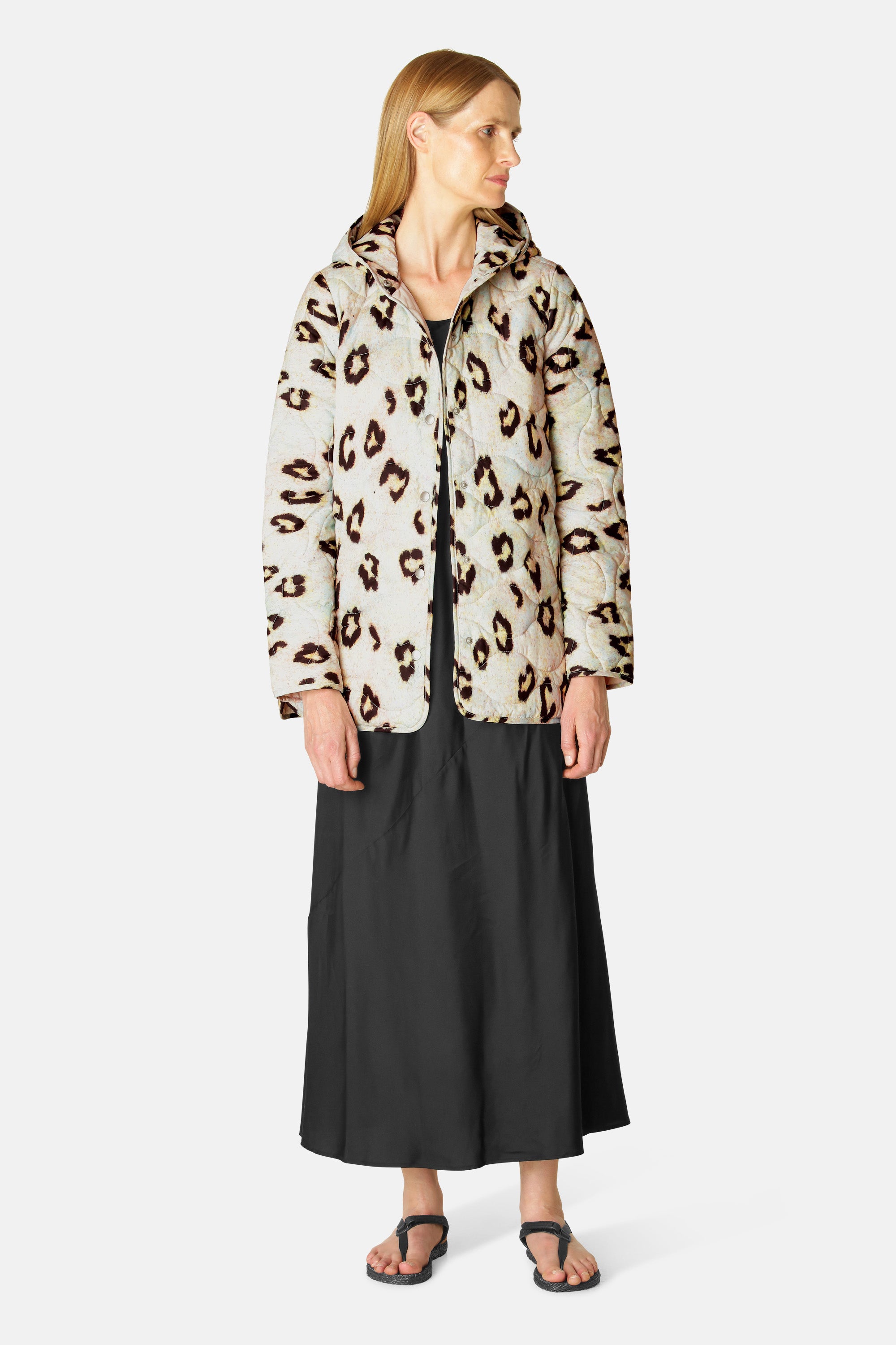 Ilse Jacobsen Hornbæk Outerwear Steppjacke Jacket 760 Leopard