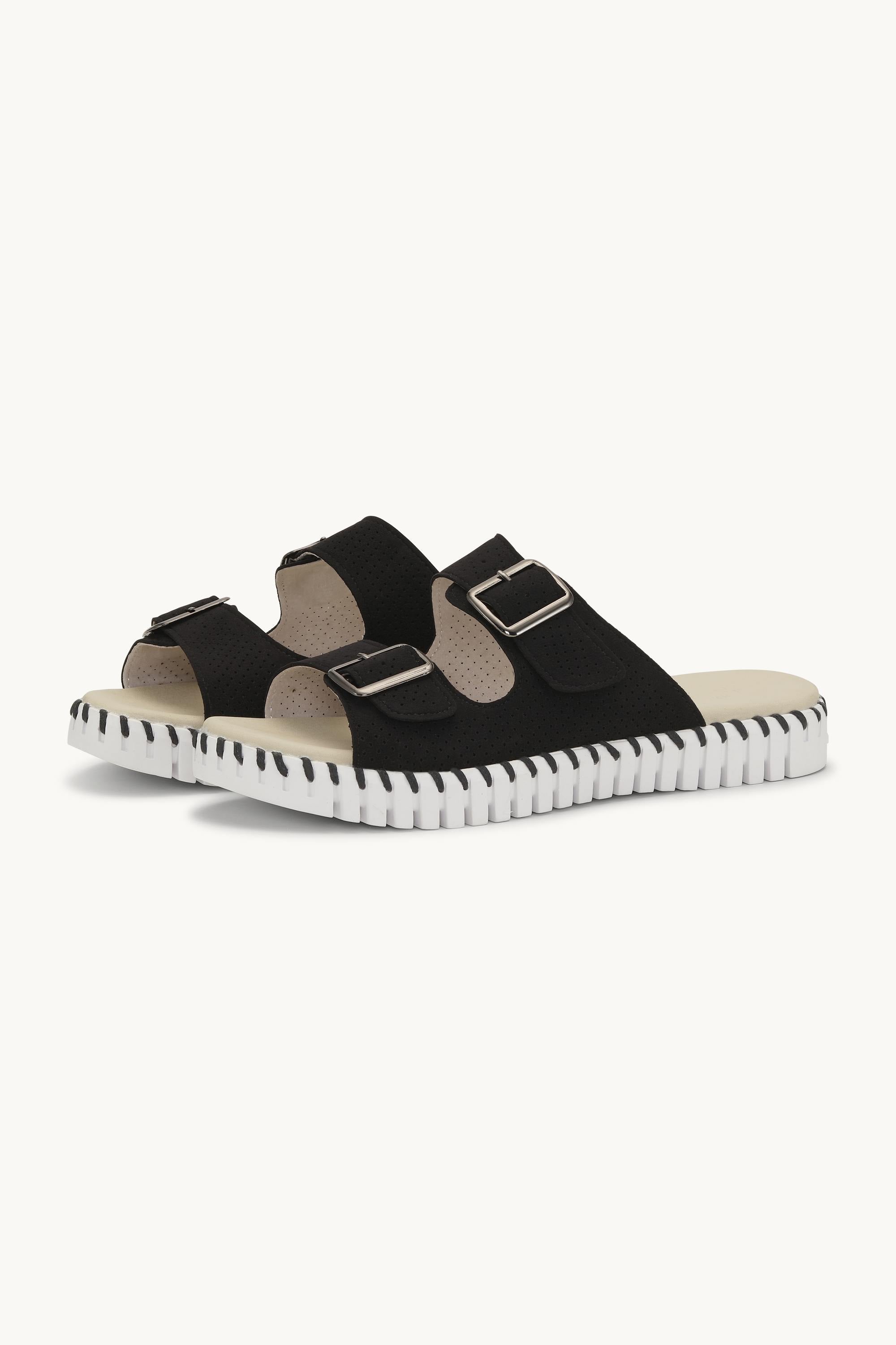 Tulip Sandals - Black