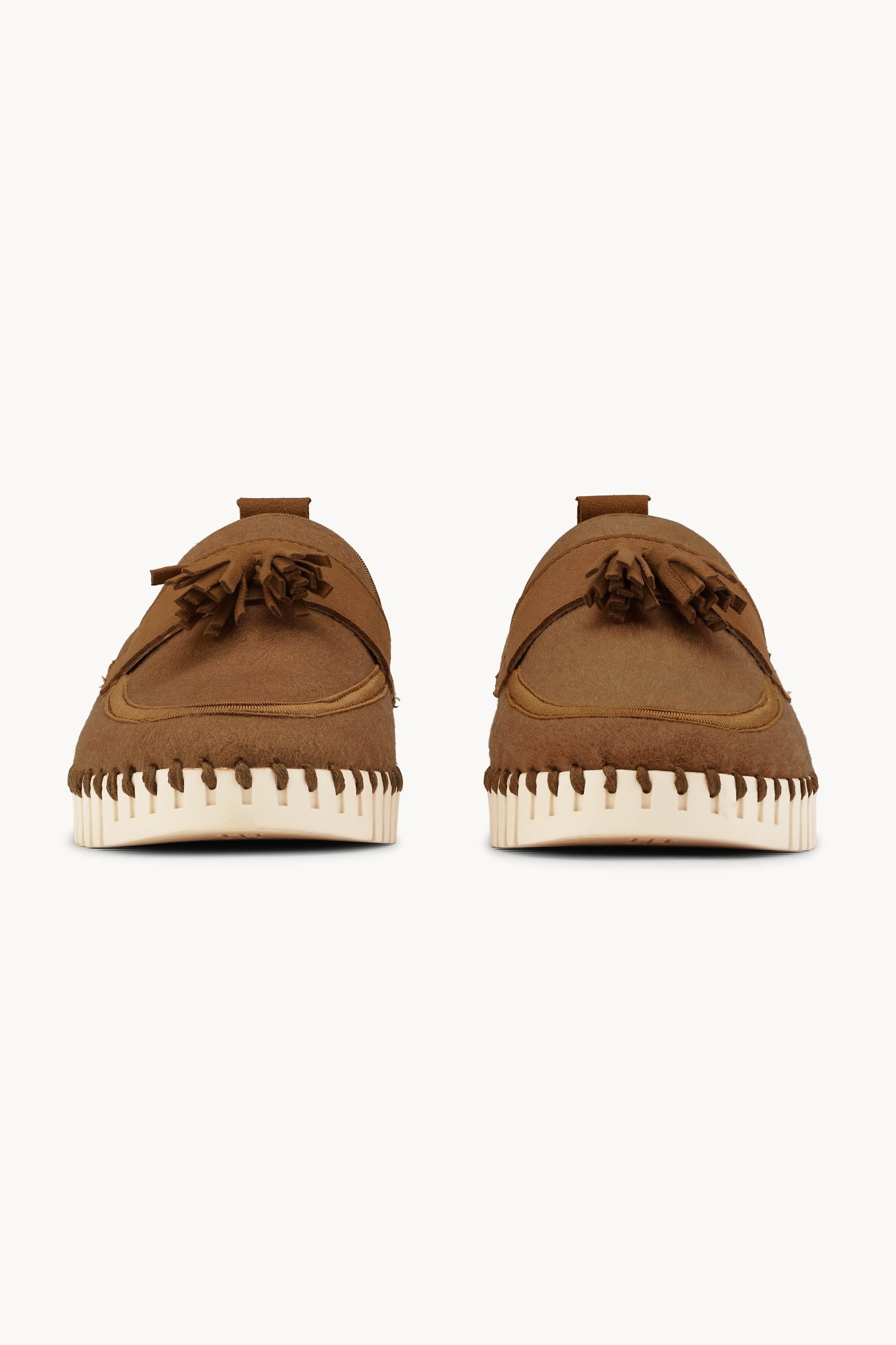 Tulip Wool Loafer - Cashew Pearled Ivory