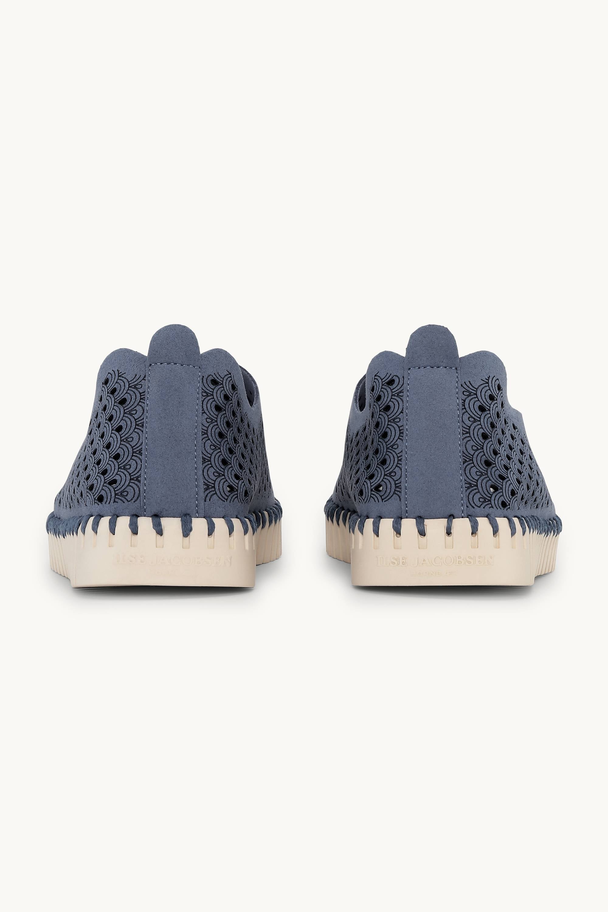Tulip Slipper - Grey Blue