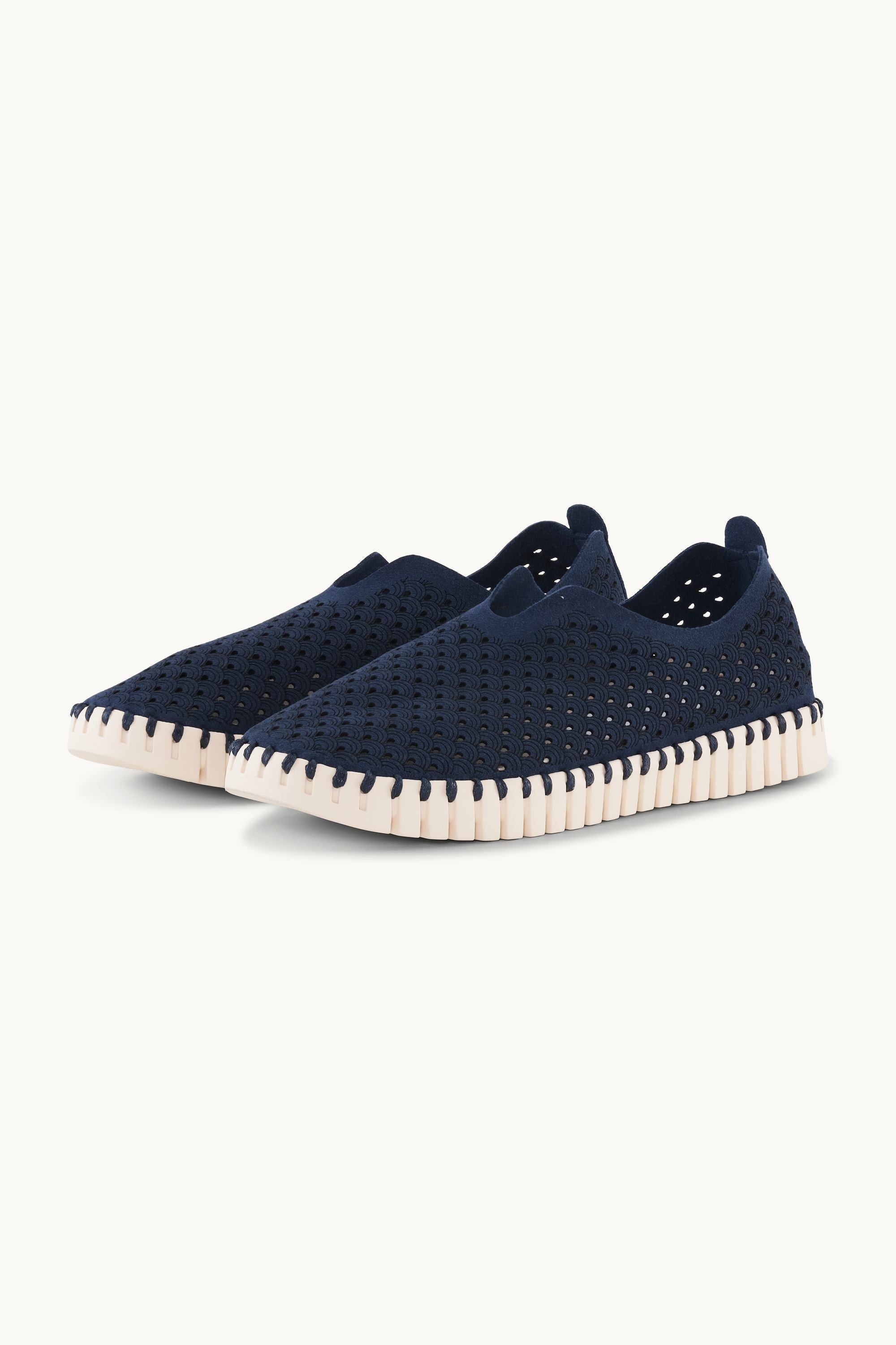 Tulip Slipper - Dark Indigo