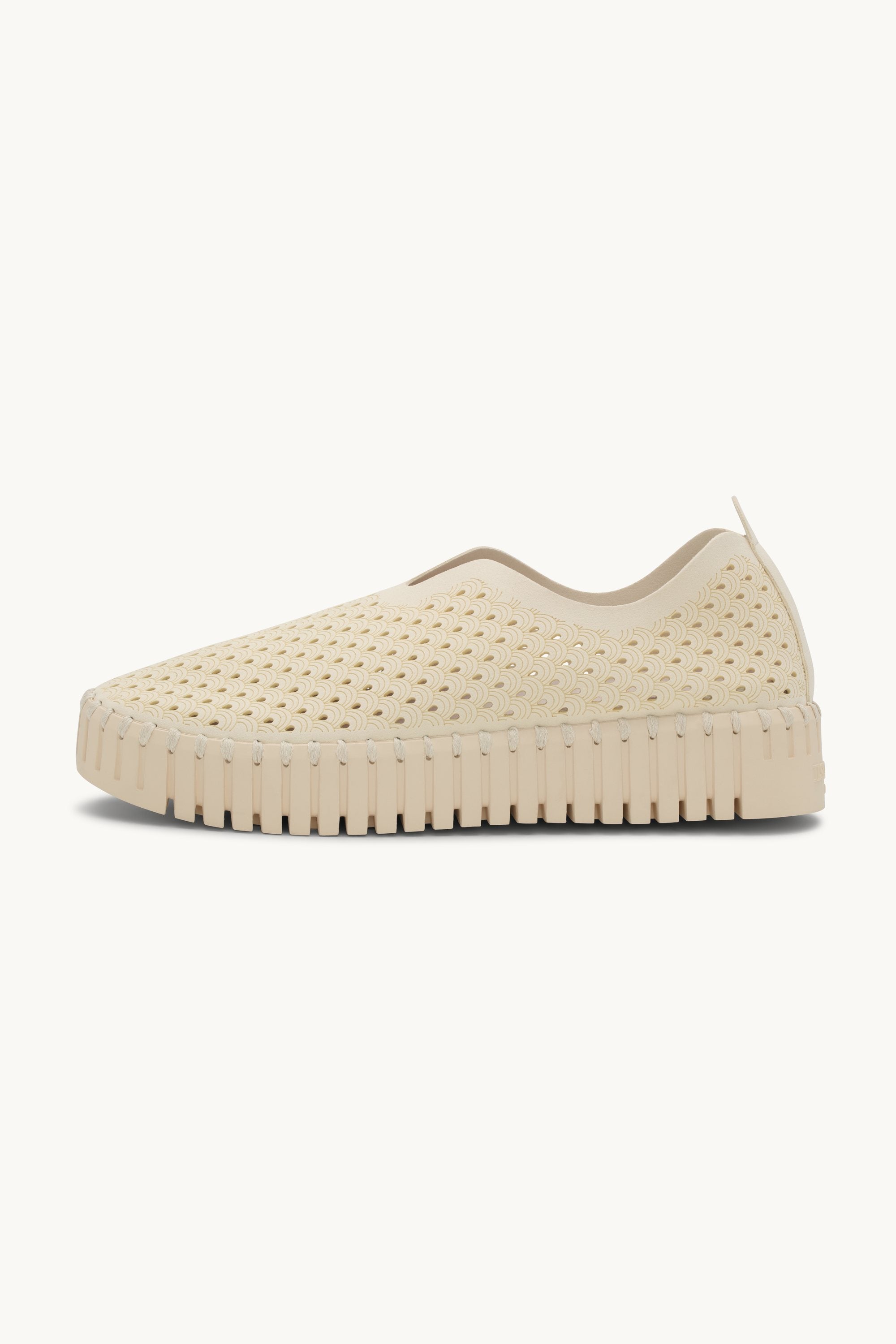 Platform Tulip Slipper - Milk Creme