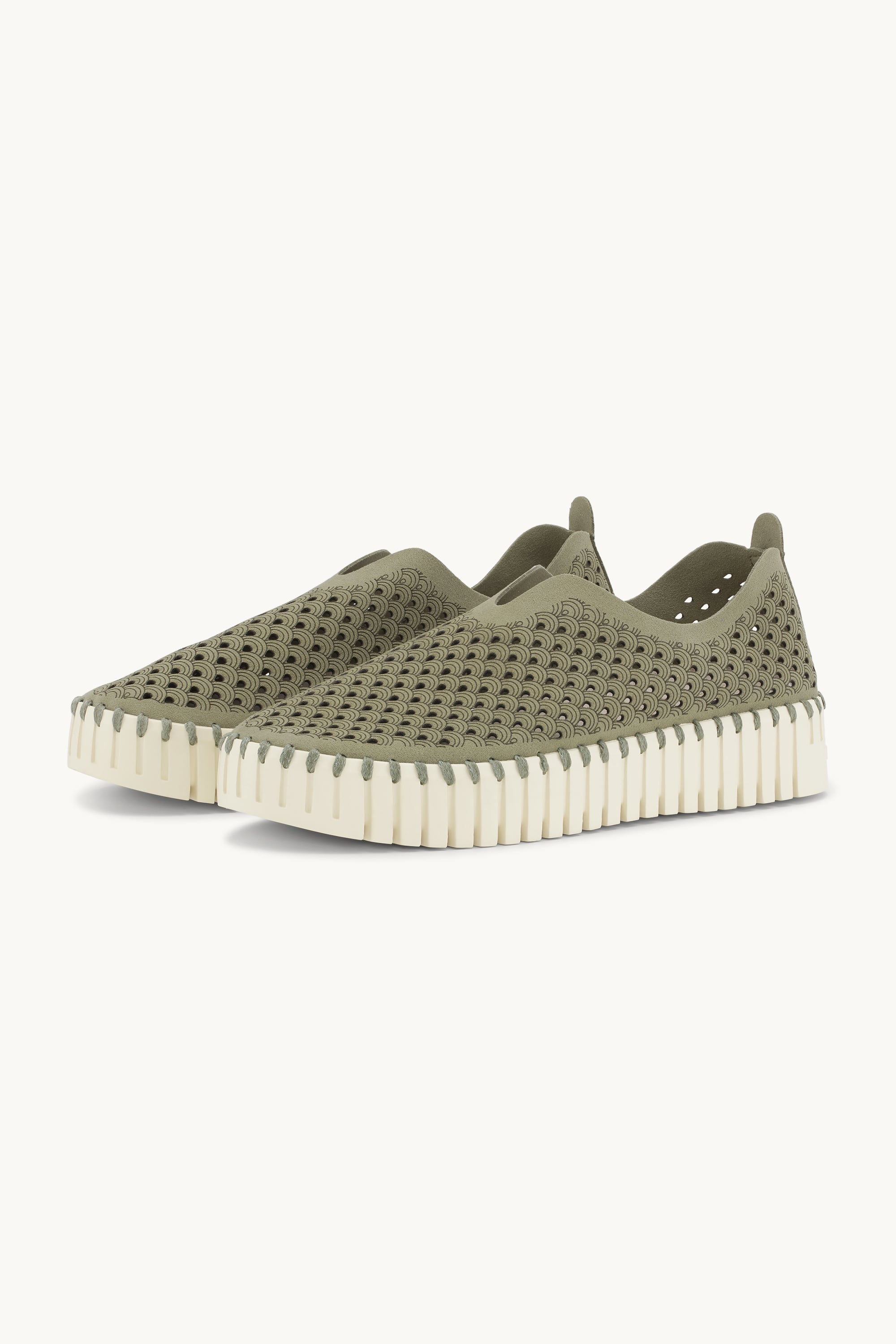 Platform Tulip Slipper - Army