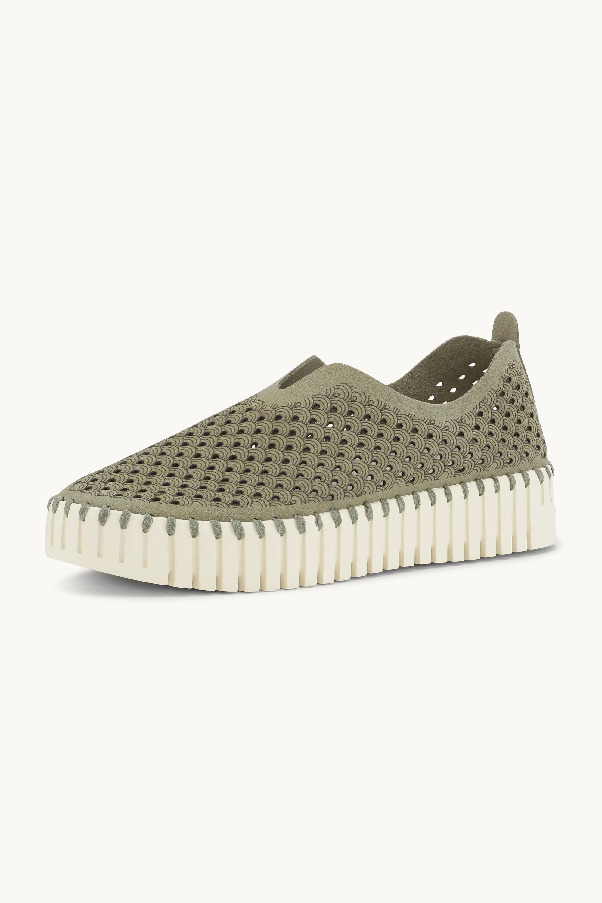Platform Tulip Slipper - Army