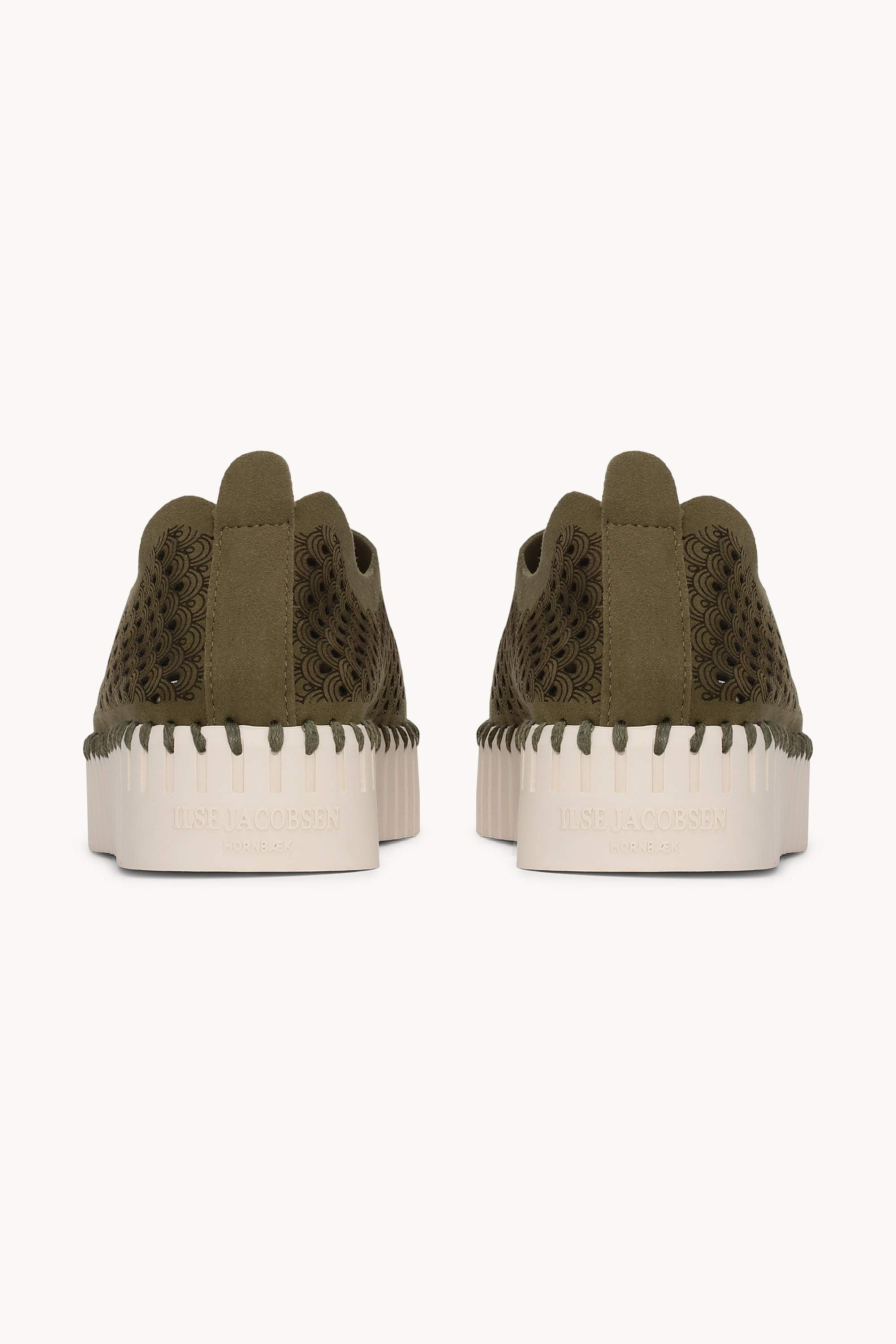 Platform Tulip Slipper - Deep Olive