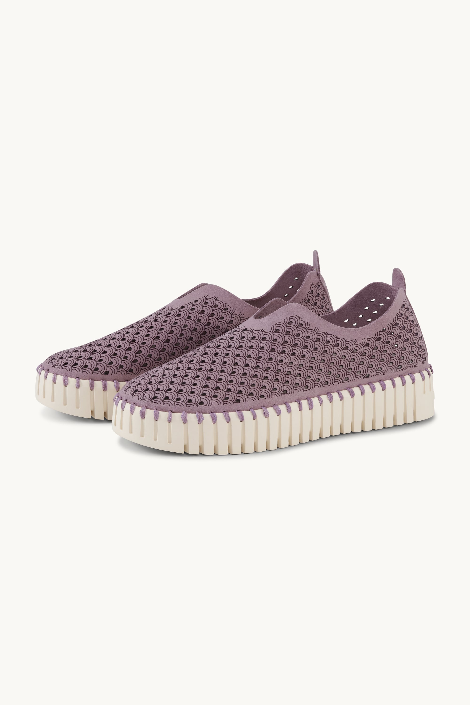 Platform Tulip Slipper - Mauve Shadows