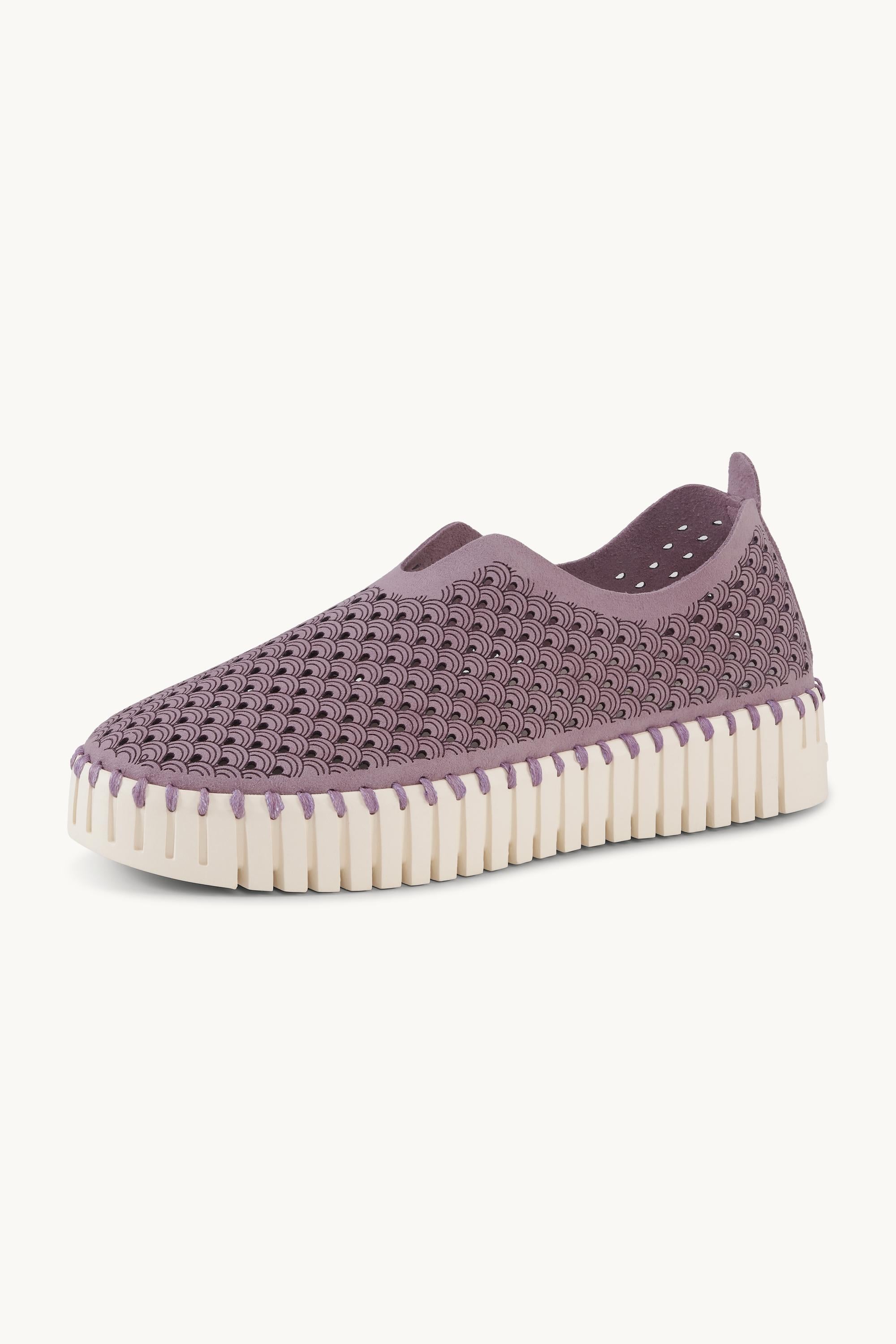 Platform Tulip Slipper - Mauve Shadows