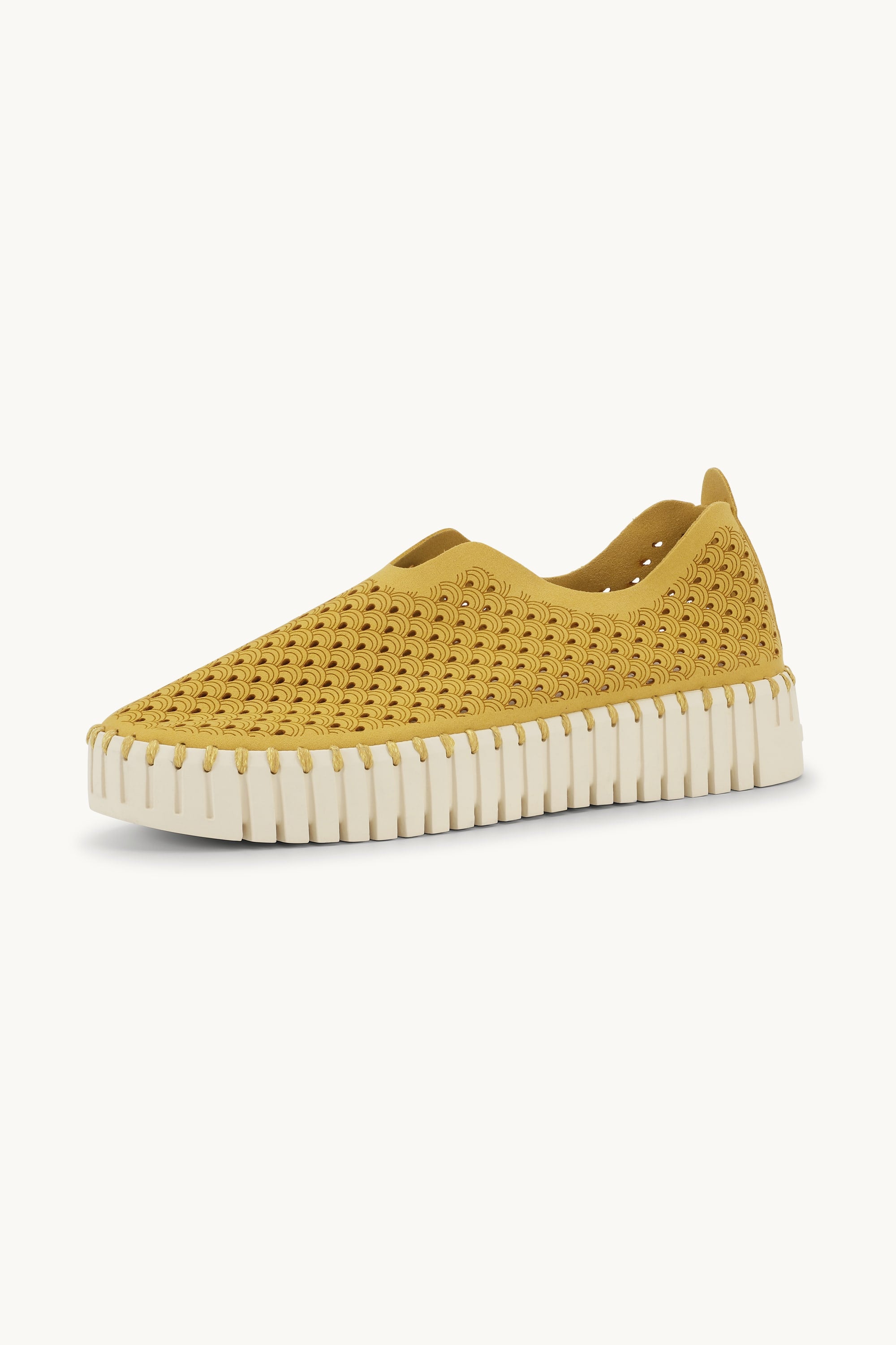 Platform Tulip Slipper - Golden Rod