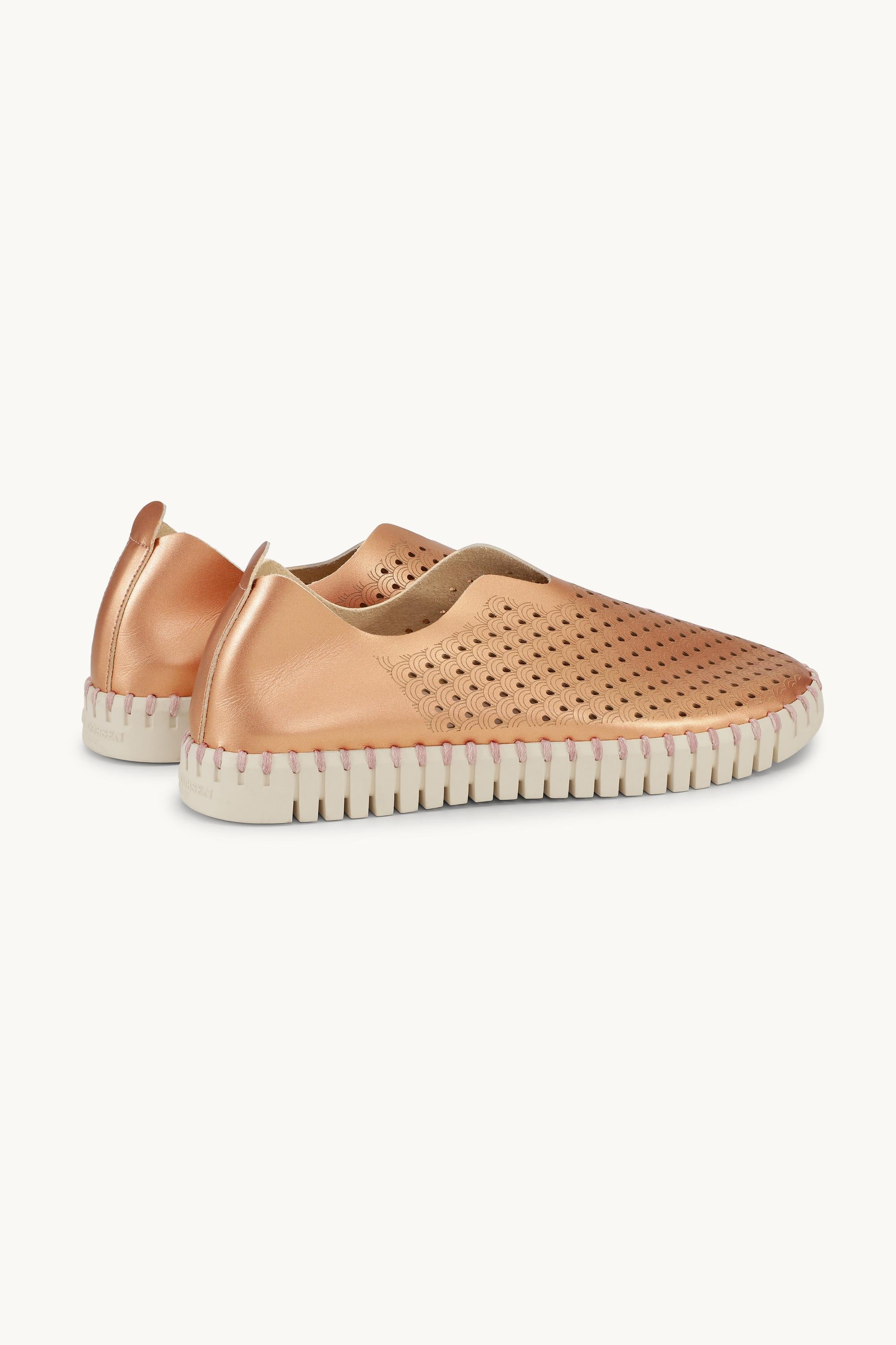 Tulip Slipper Metallic - Rose Gold