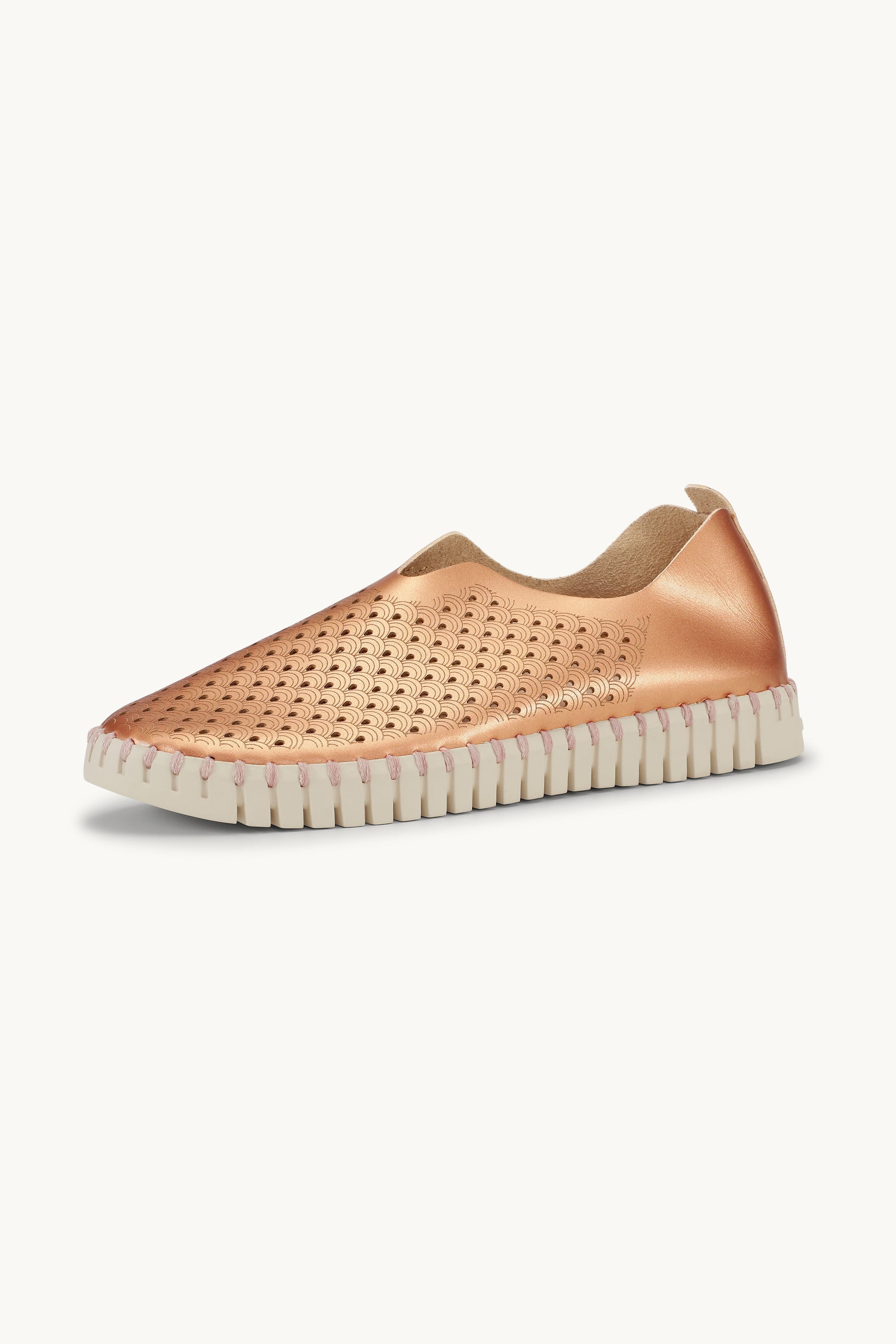 Tulip Slipper Metallic - Rose Gold