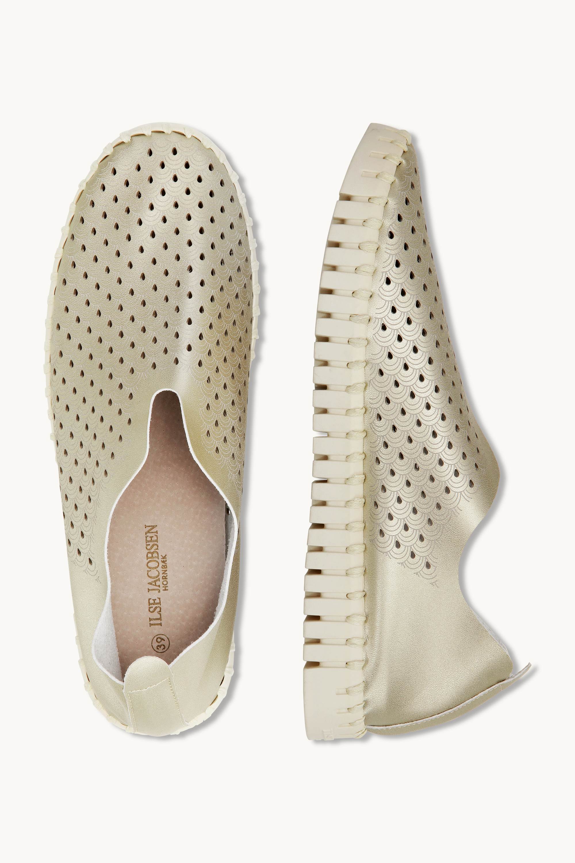 Tulip Slipper Metallic - Platin