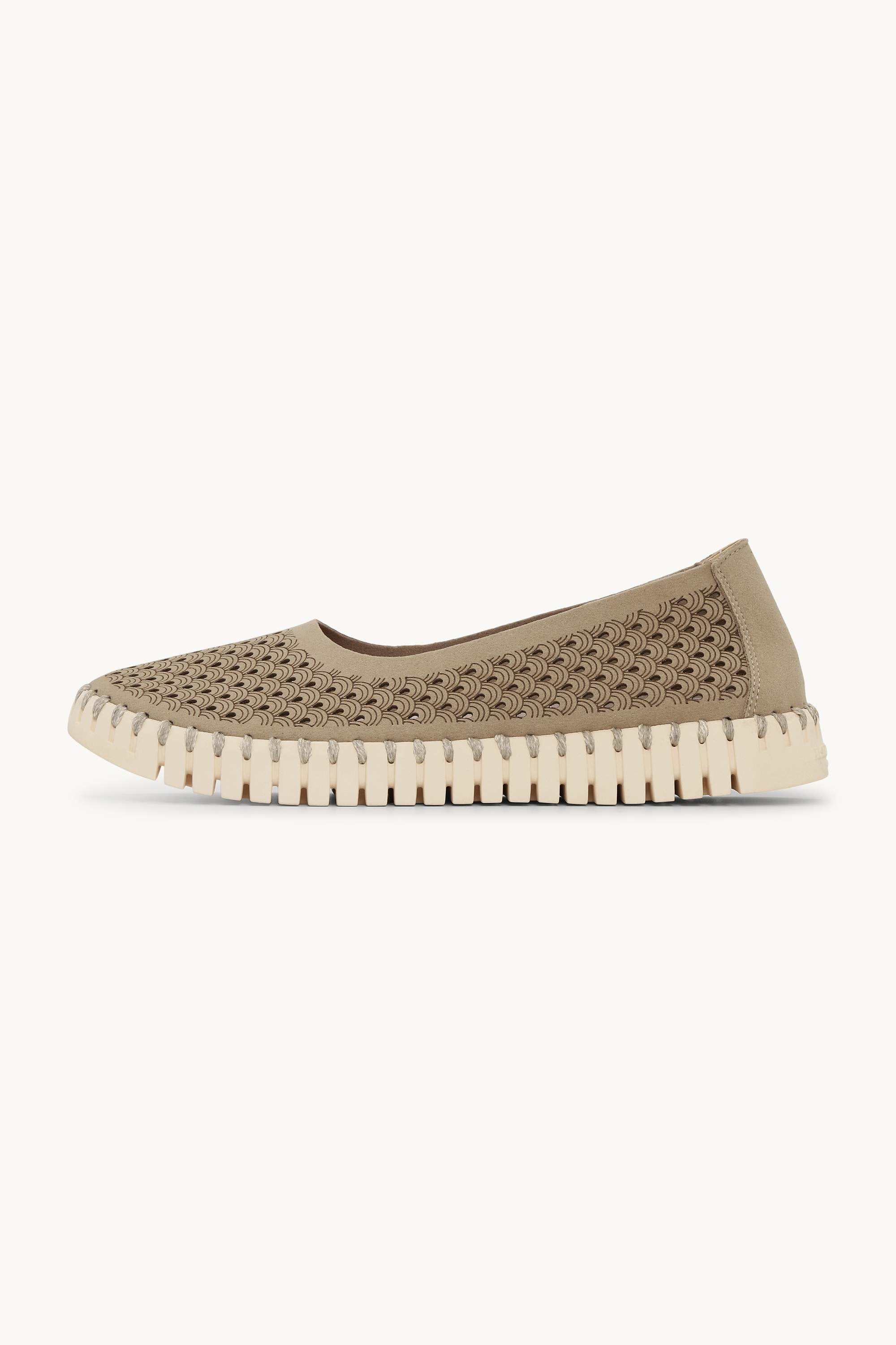 Ballerinas - Coriander Pearled Ivory