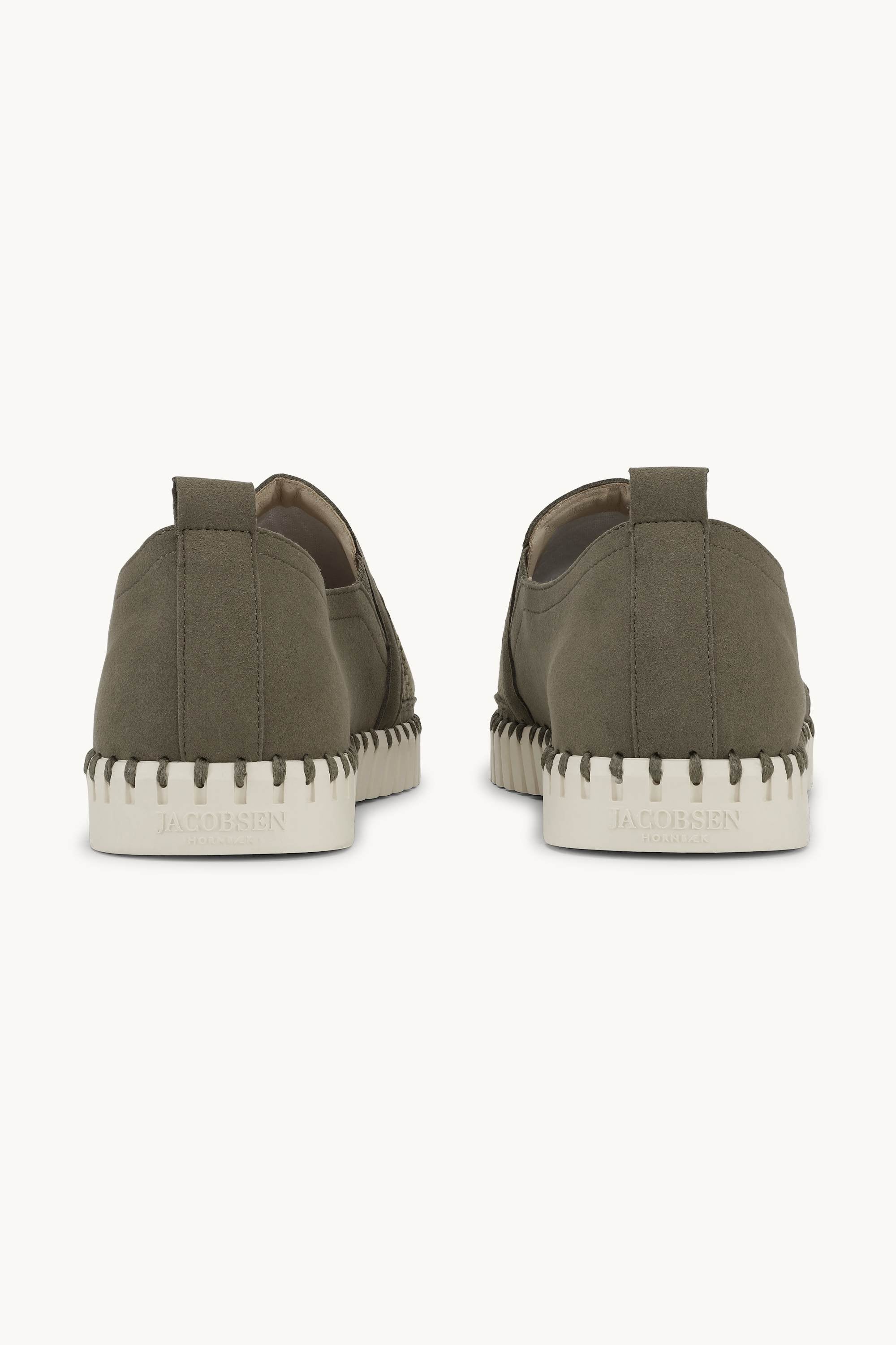 Bequeme Herrenschuhe - Deep Olive Pearled Ivory