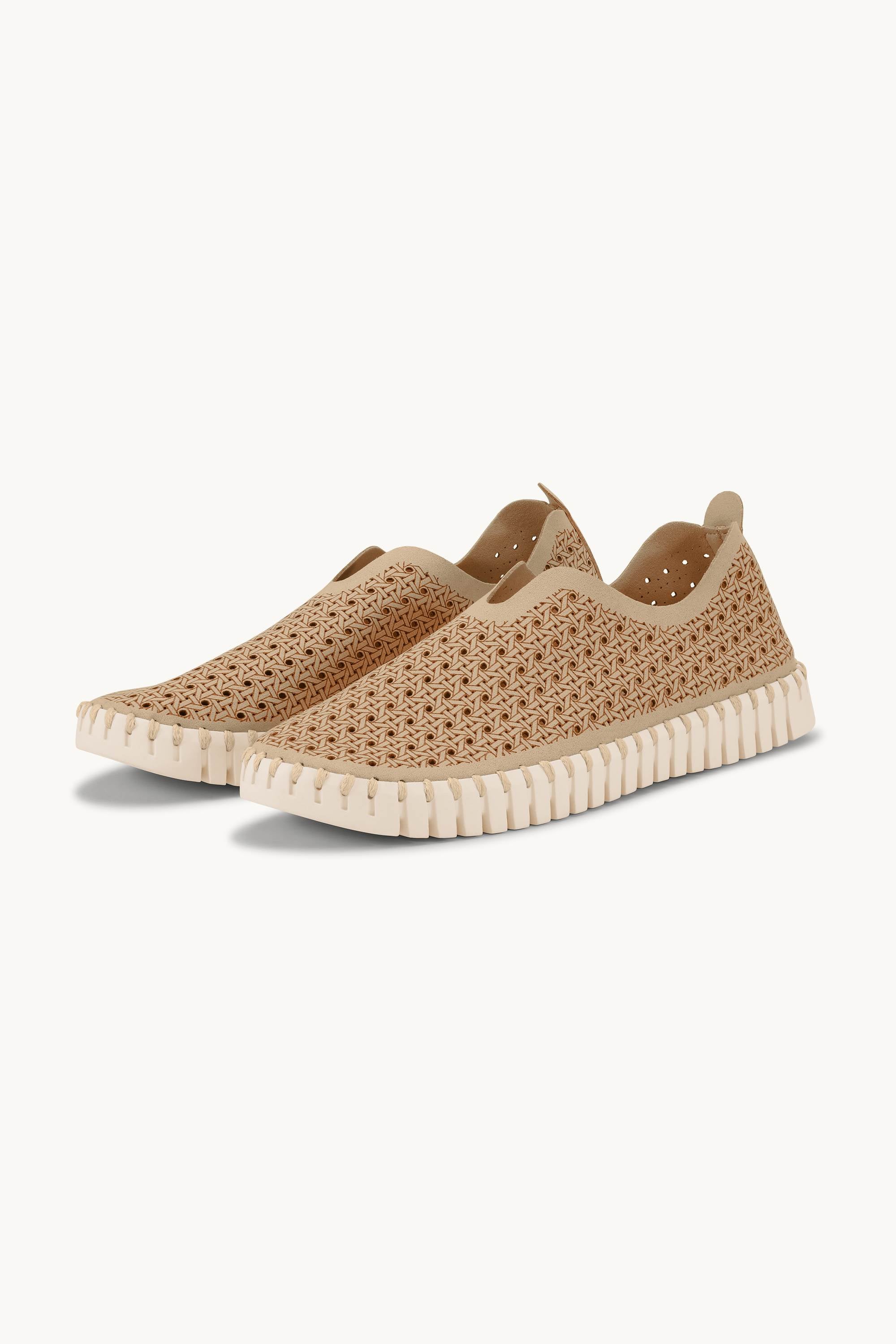 Tulip Slipper - Latte Pearled Ivory