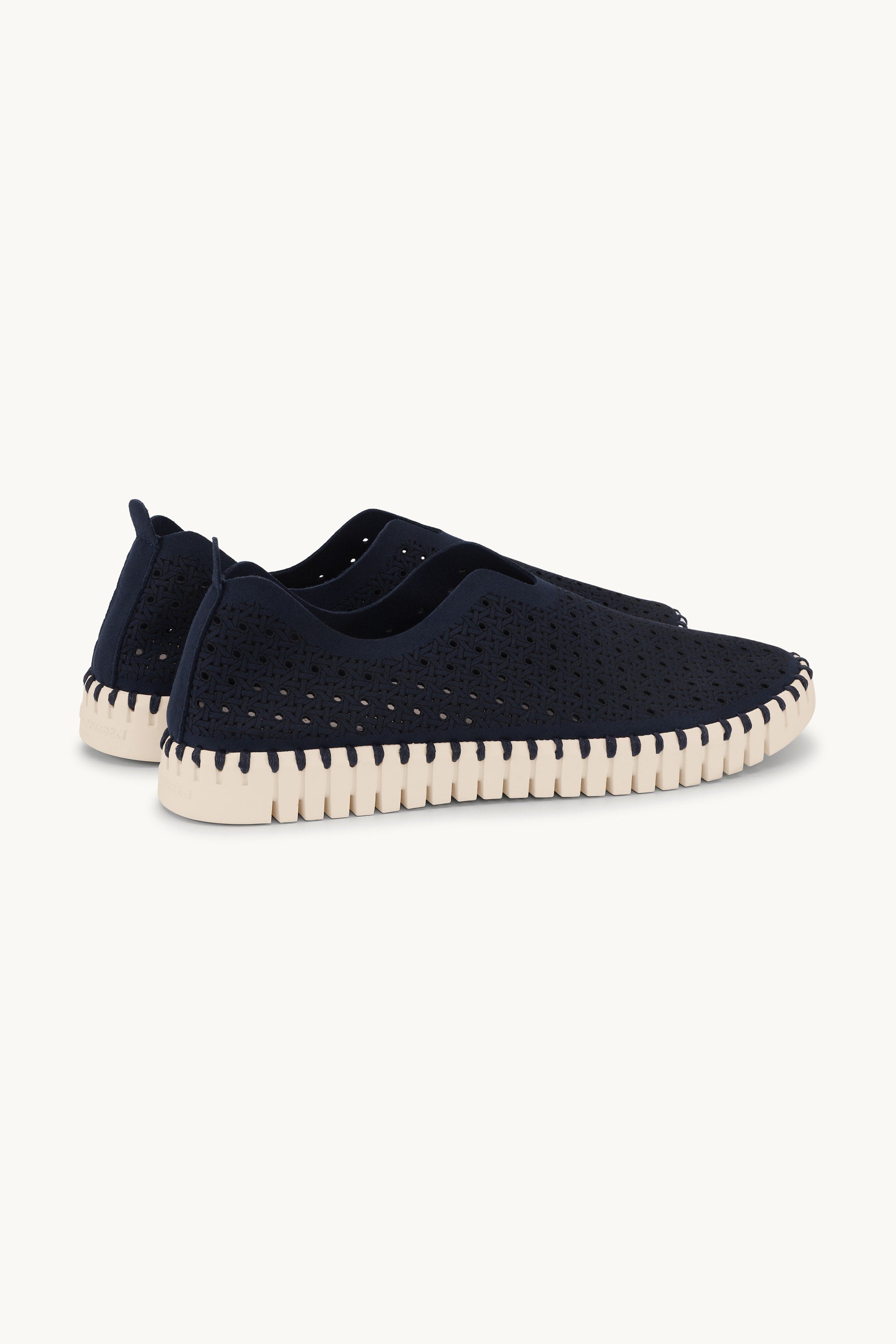 Tulip Slipper - Dark Indigo Pearled Ivory