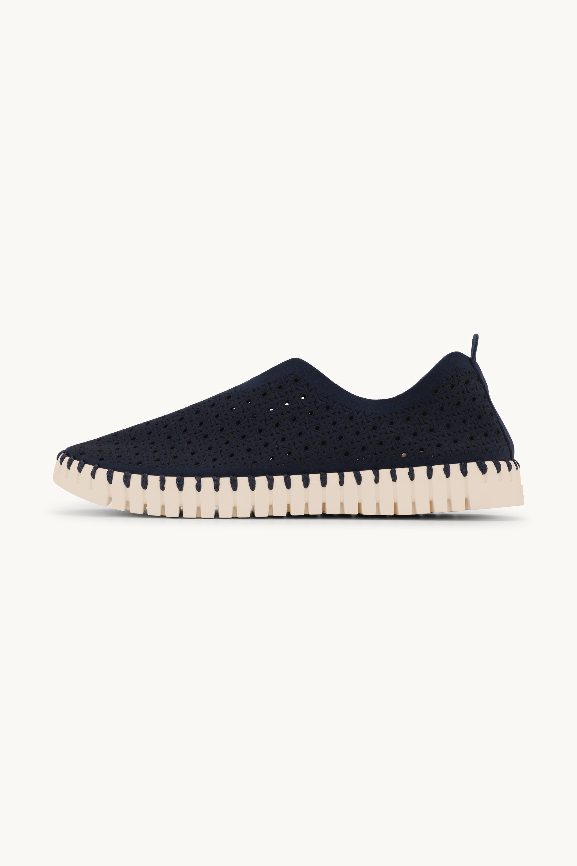 Tulip Slipper - Dark Indigo Pearled Ivory