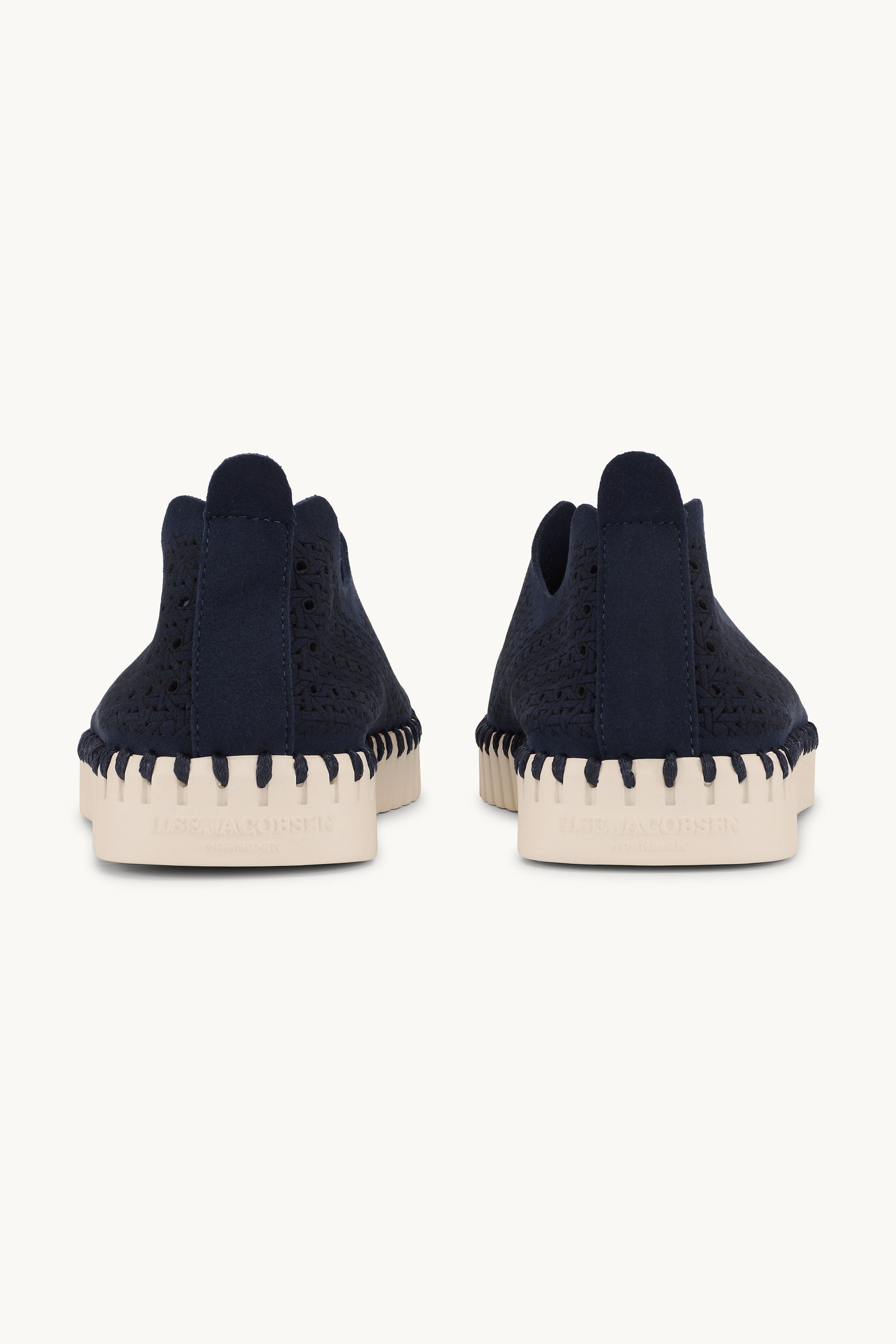 Tulip Slipper - Dark Indigo Pearled Ivory