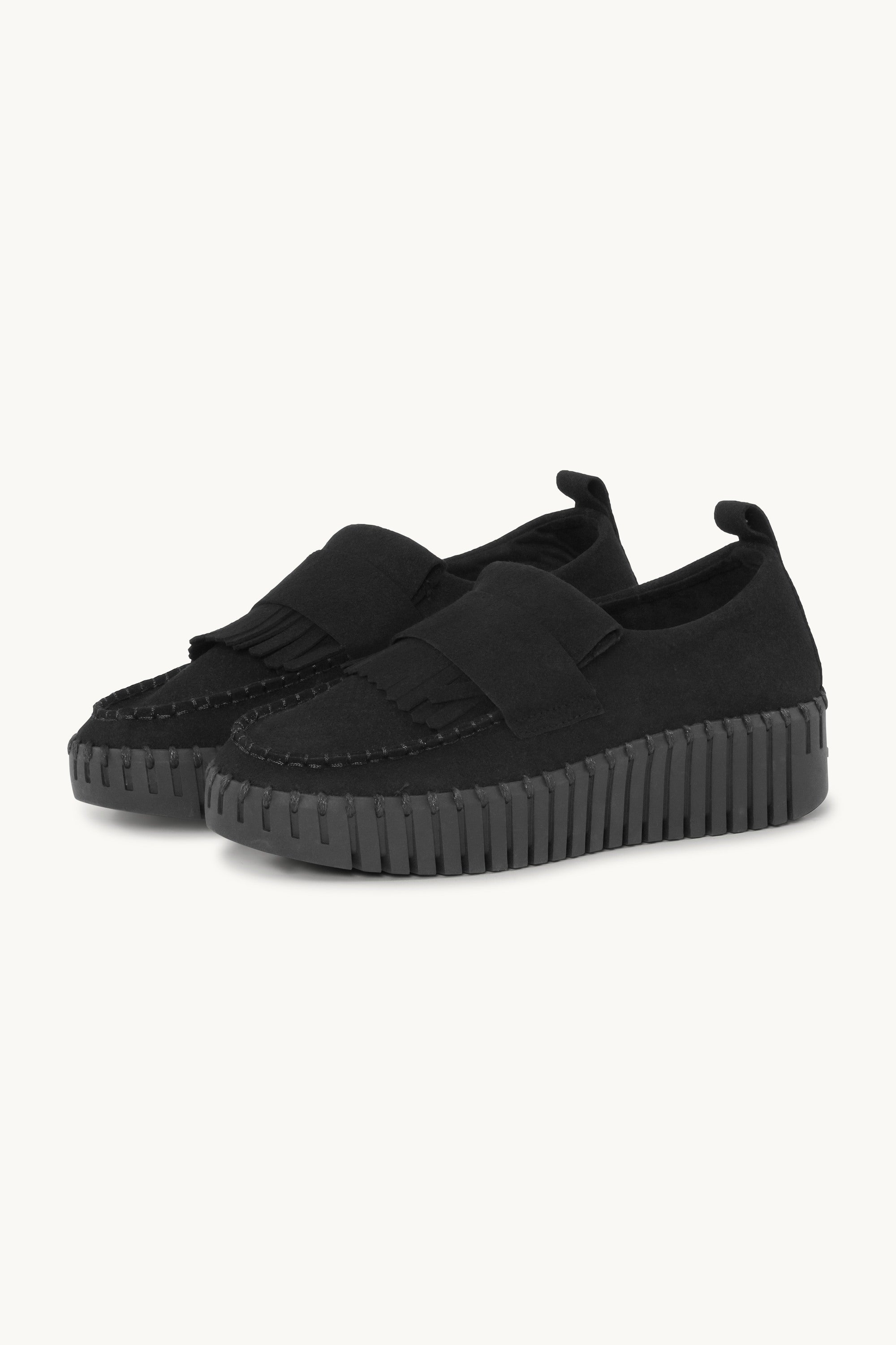 Tulip Loafer - Black Black