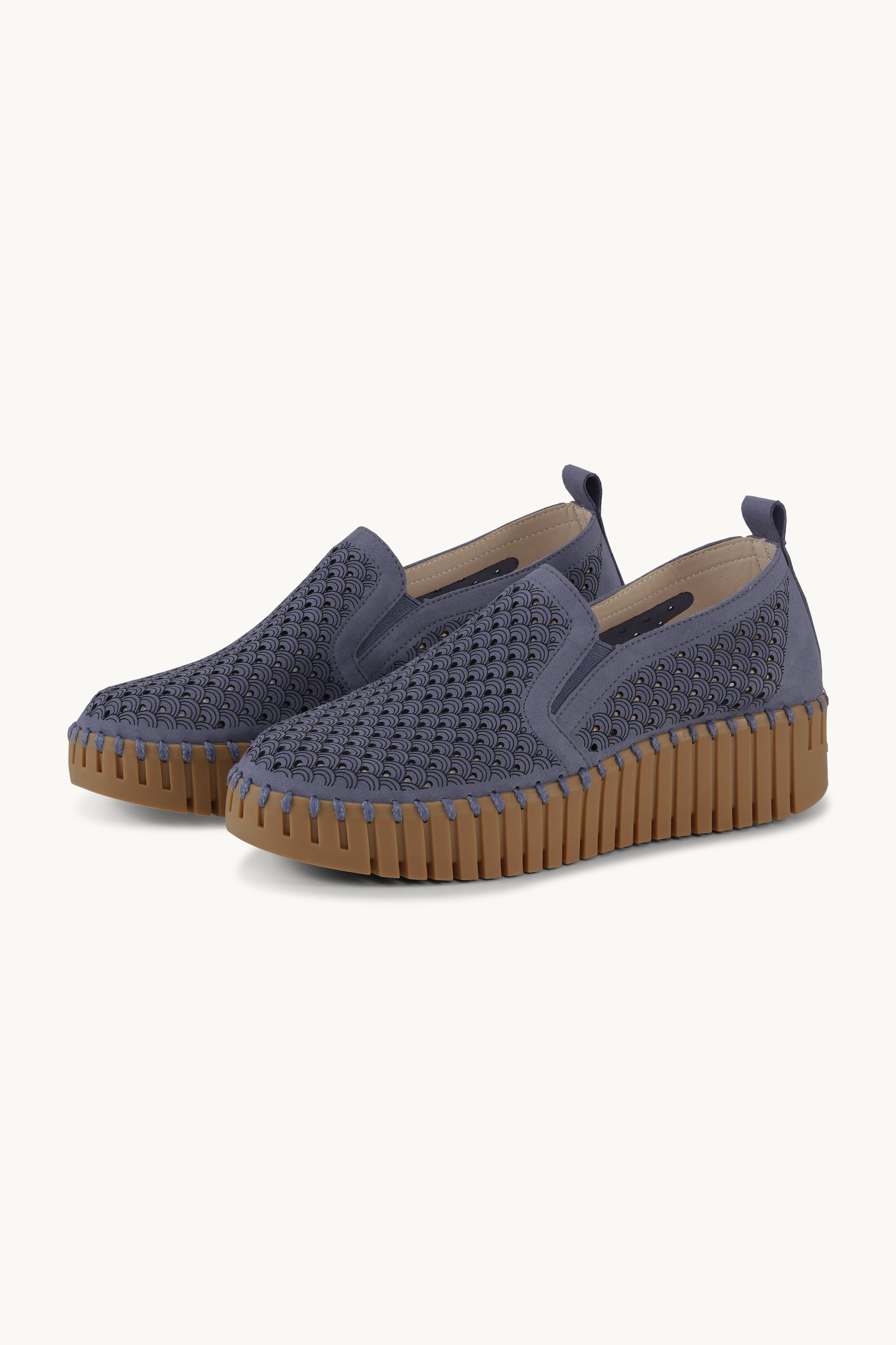Tulip Slip-On - Ombre Blue Mocca