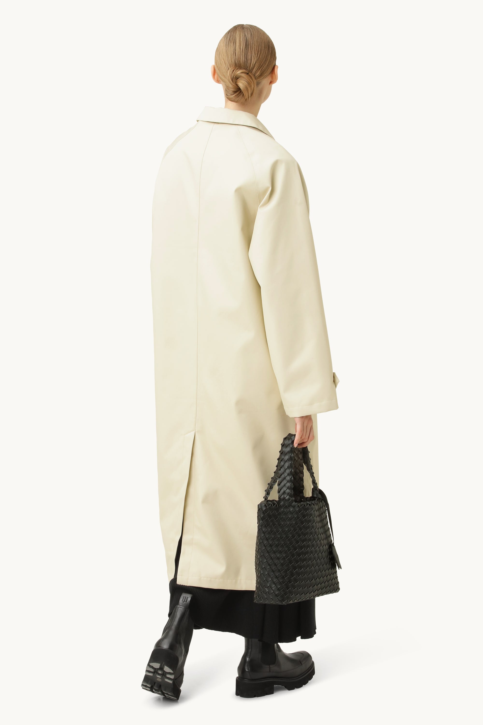 Cotton Rain Coat - Bleached Sand