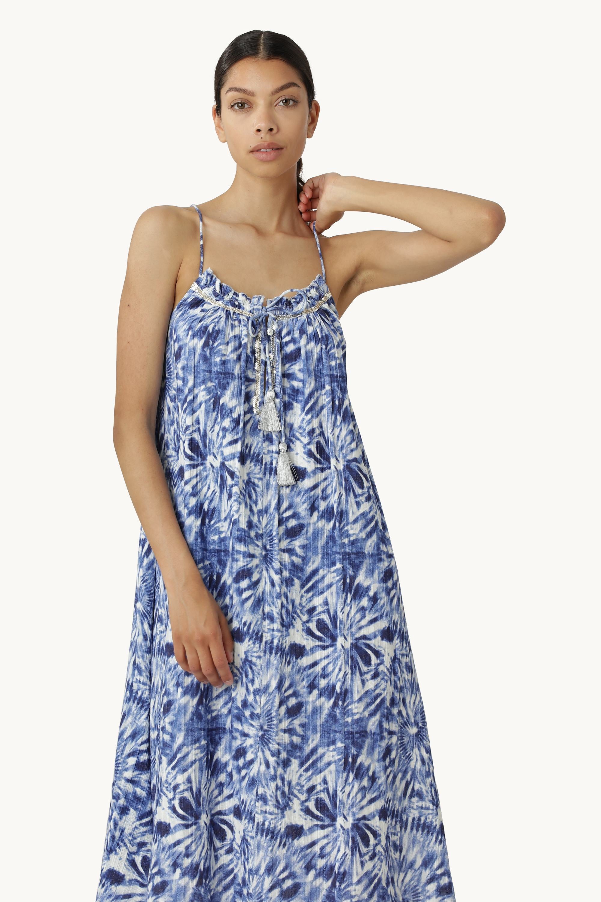 Short Dress - Indigo