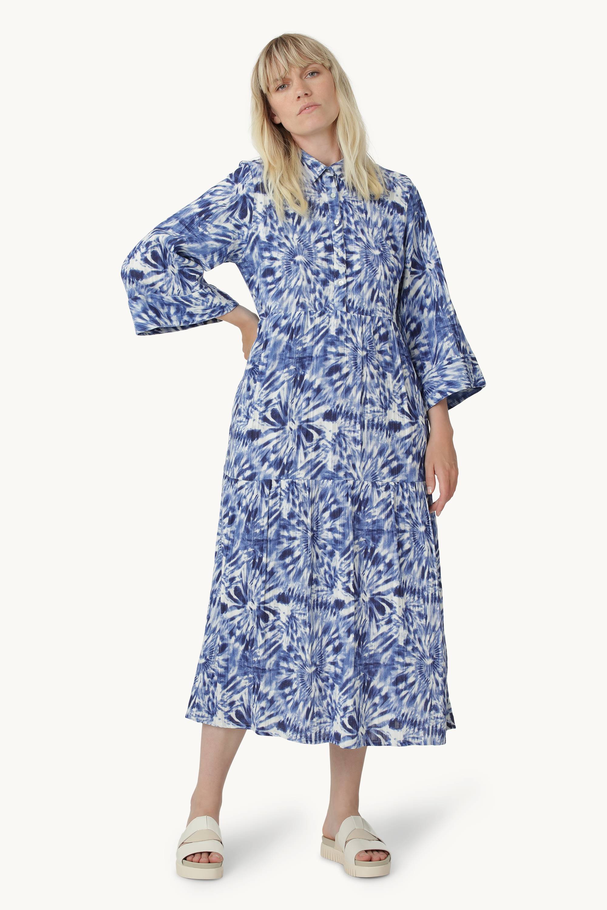 Midi Dress - Indigo