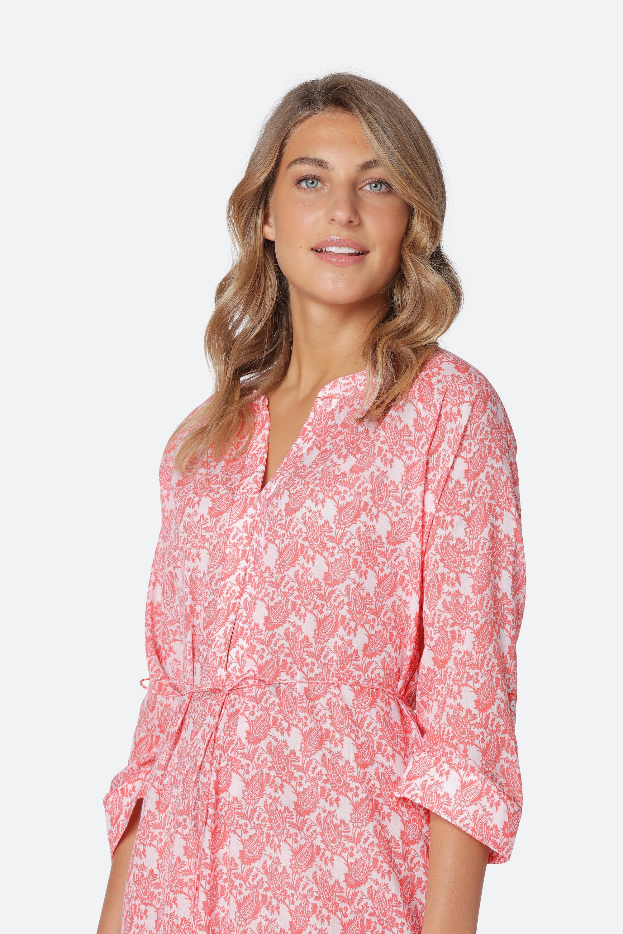 Dress - Coral Rose