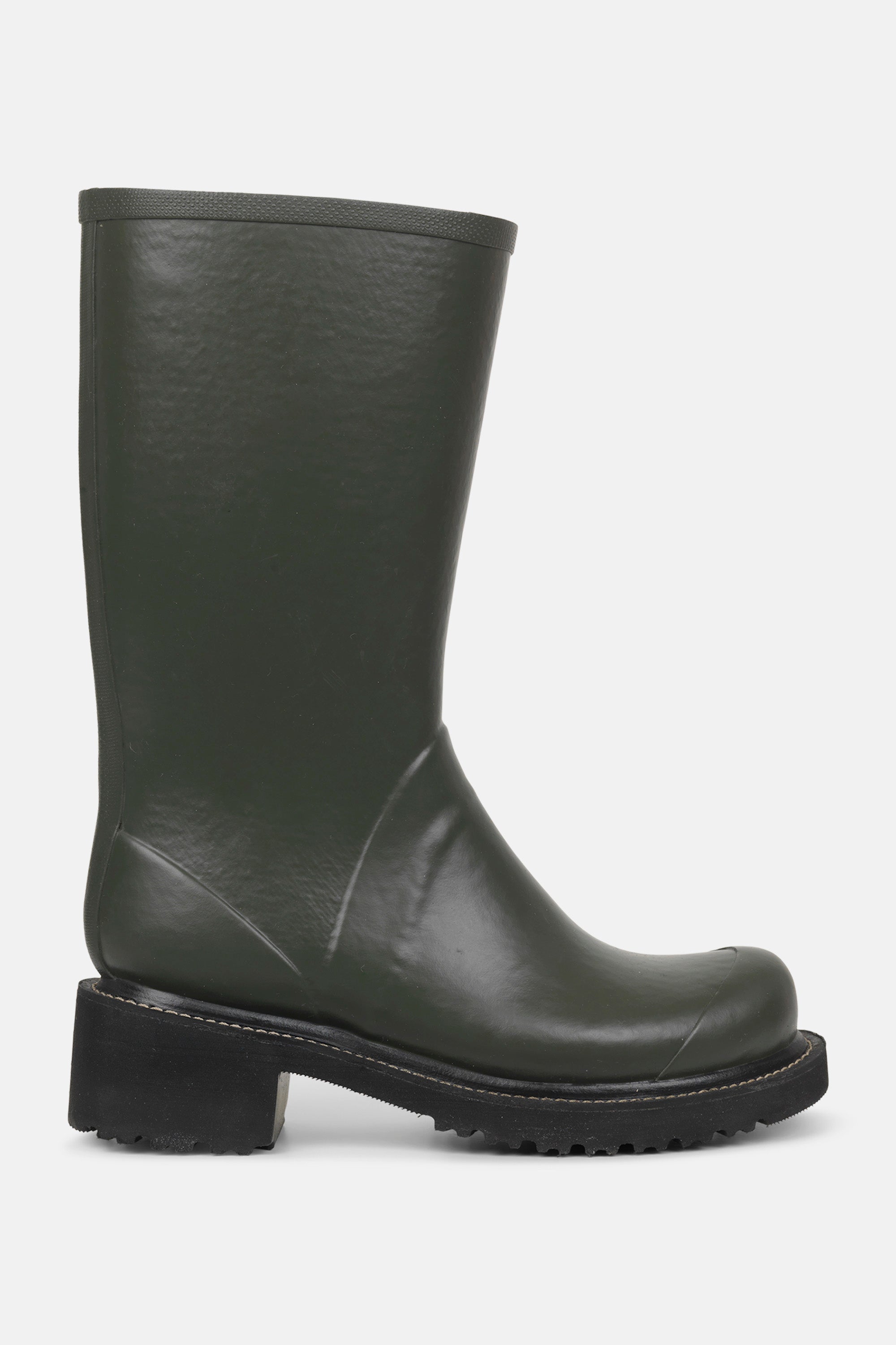 Ilse Jacobsen Hornbæk Footwear Halbhohe Gummistiefel Mit Reißverschluss Rain boots 410 Army