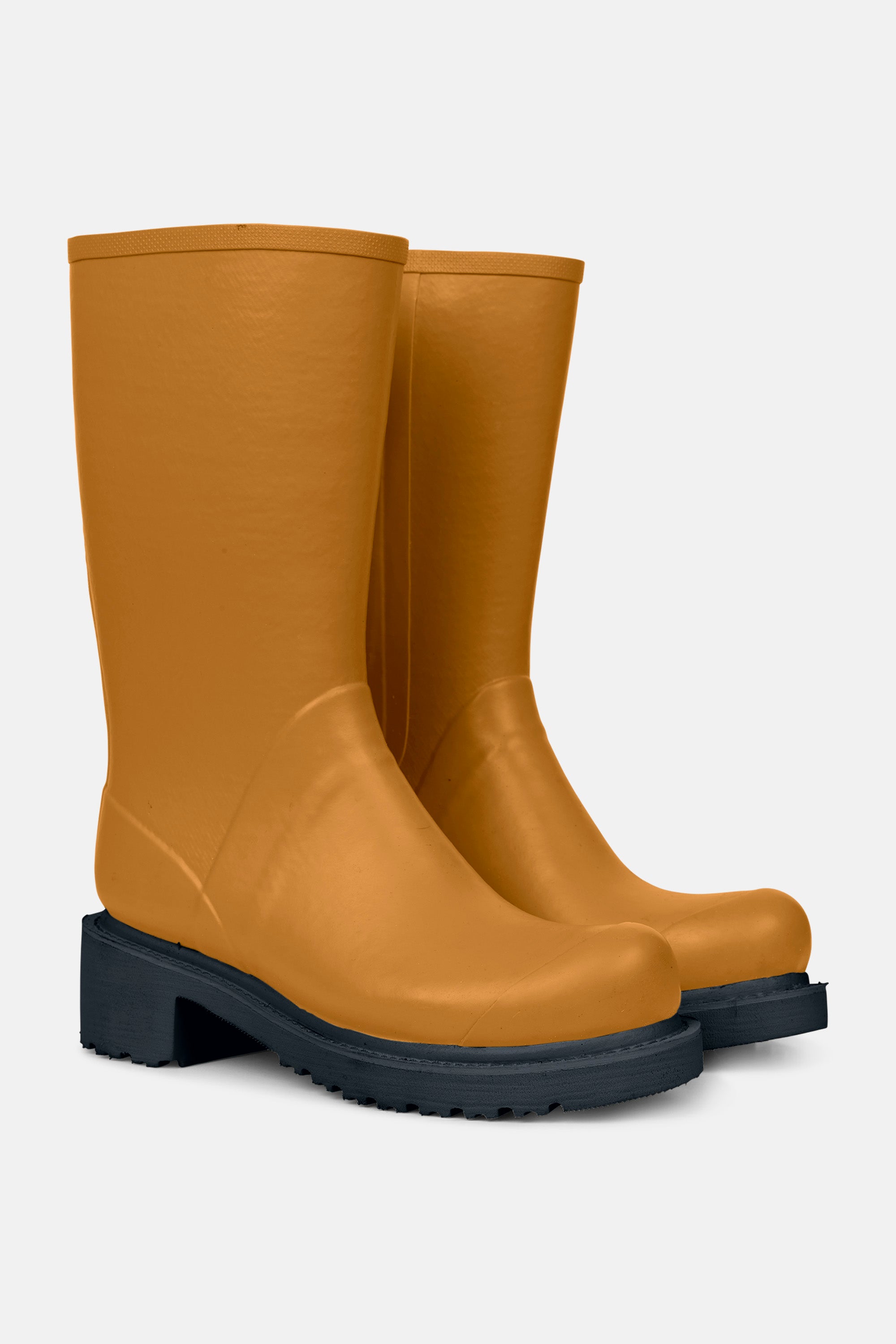 Ilse Jacobsen Hornbæk Footwear Halbhohe Gummistiefel Mit Reißverschluss Rain boots 817 Dijon