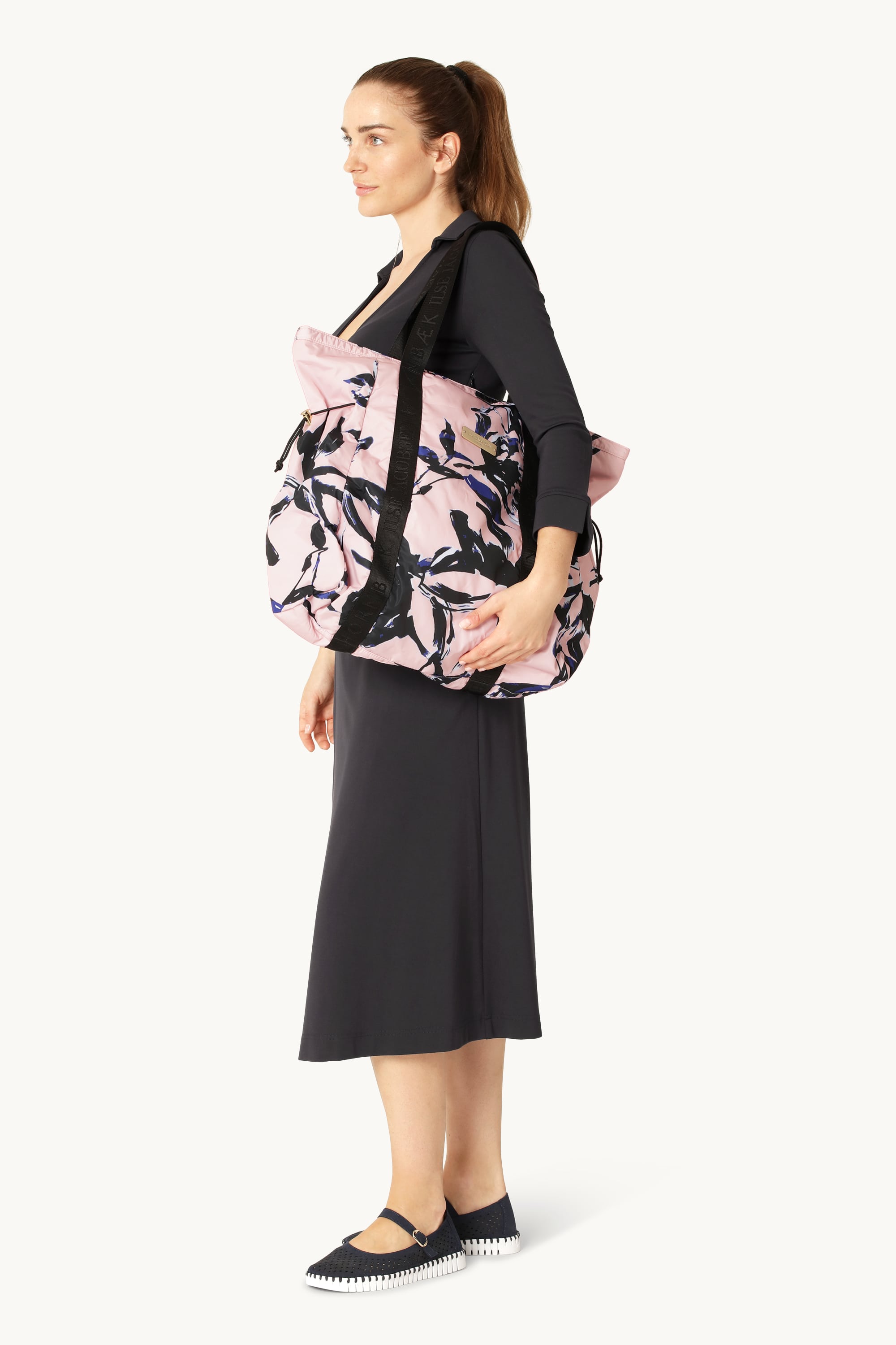 Shopper-Tasche für Leichten Regen - Peachskin