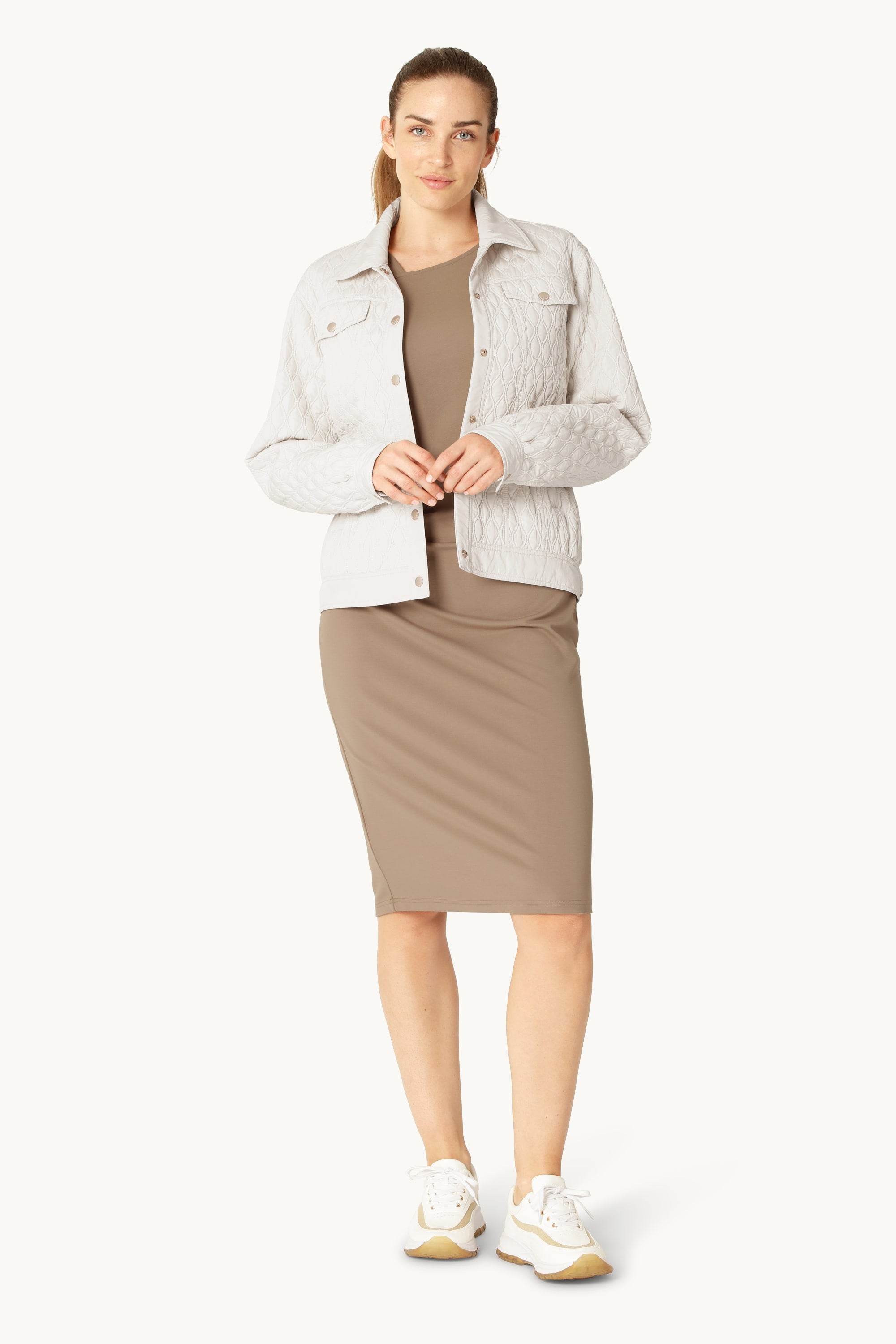 Steppmantel - Milk Creme