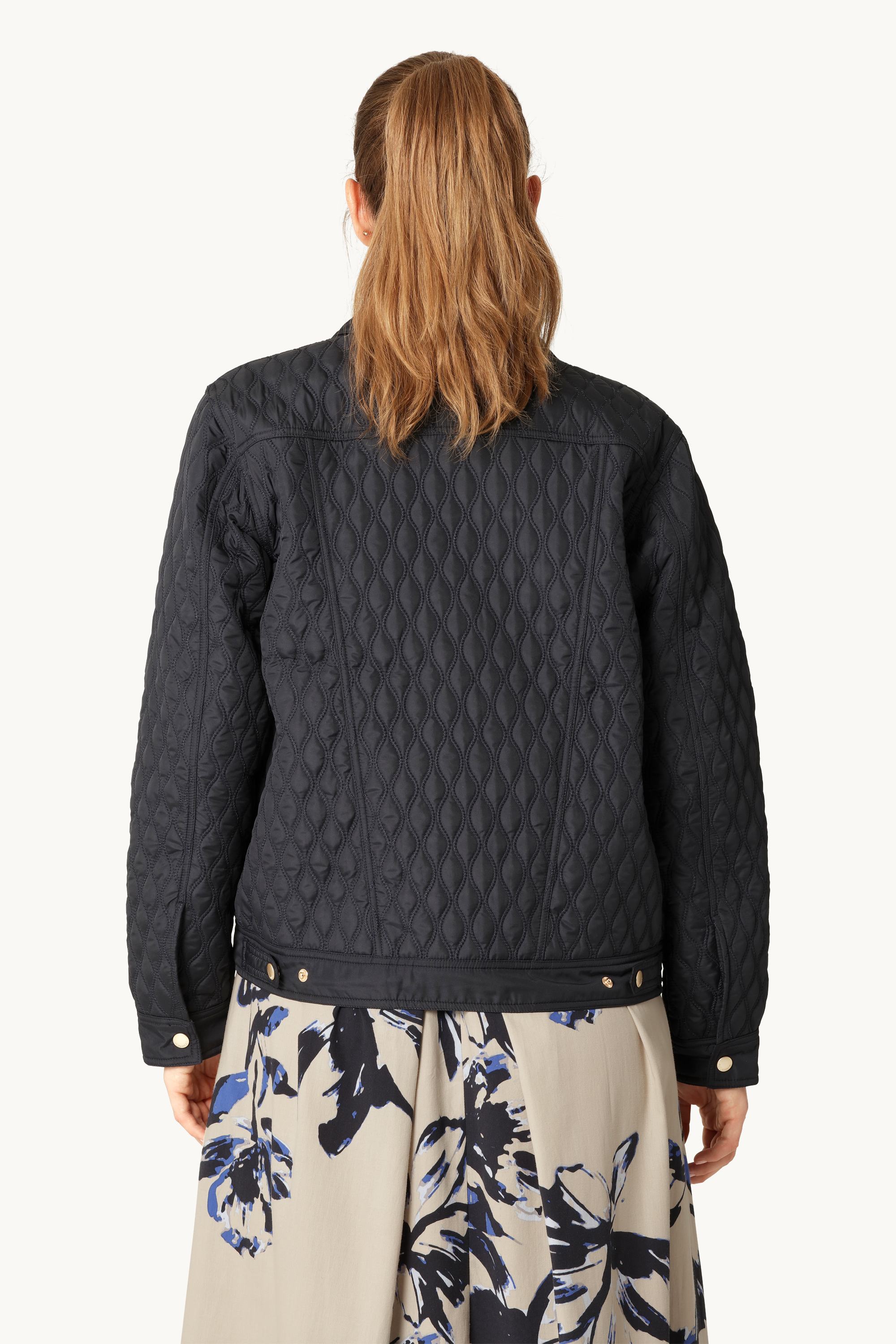 Steppmantel - Dark Indigo