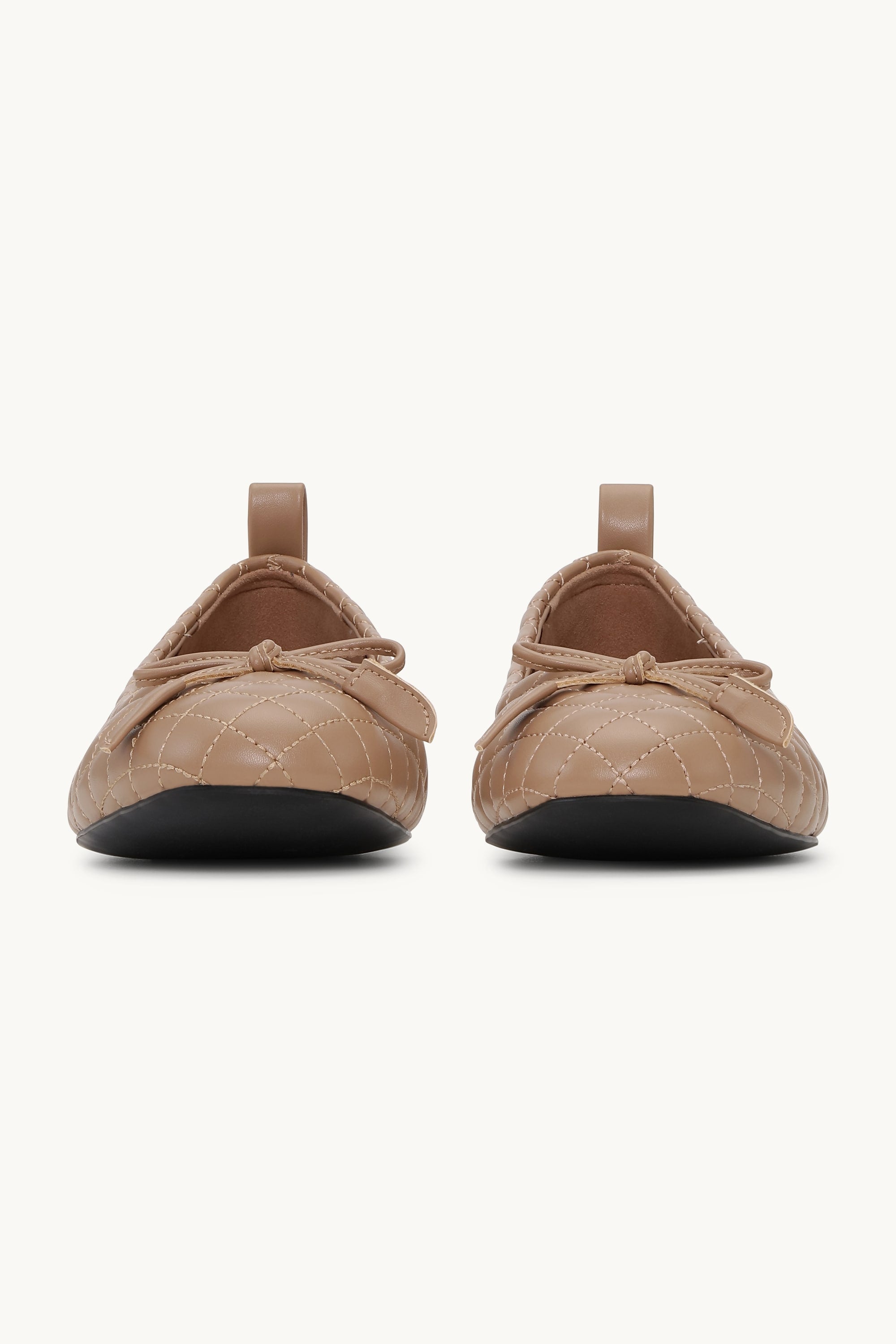 Quilted Ballerina - Clay Black