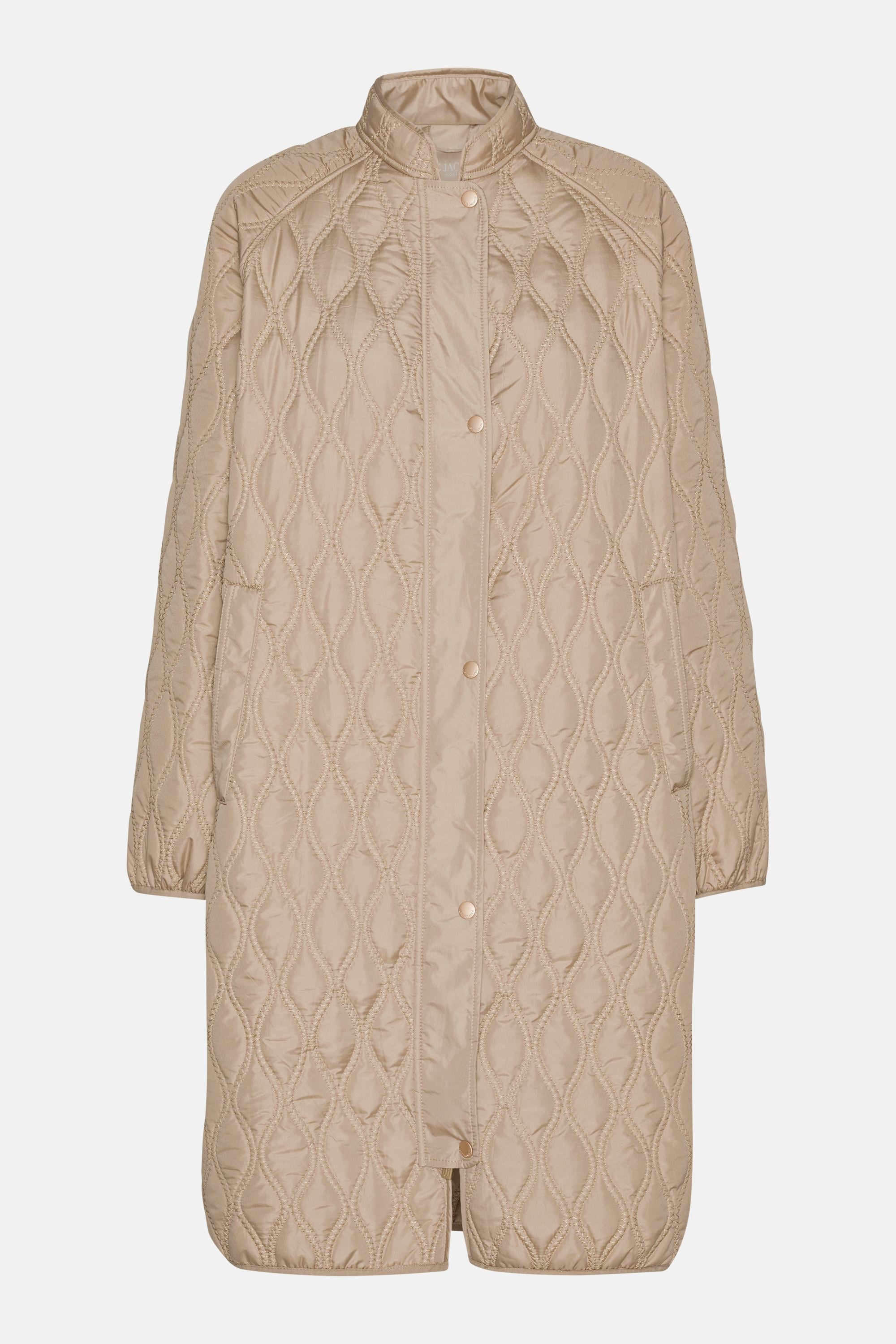 Long Quilt Jacket - Wheat