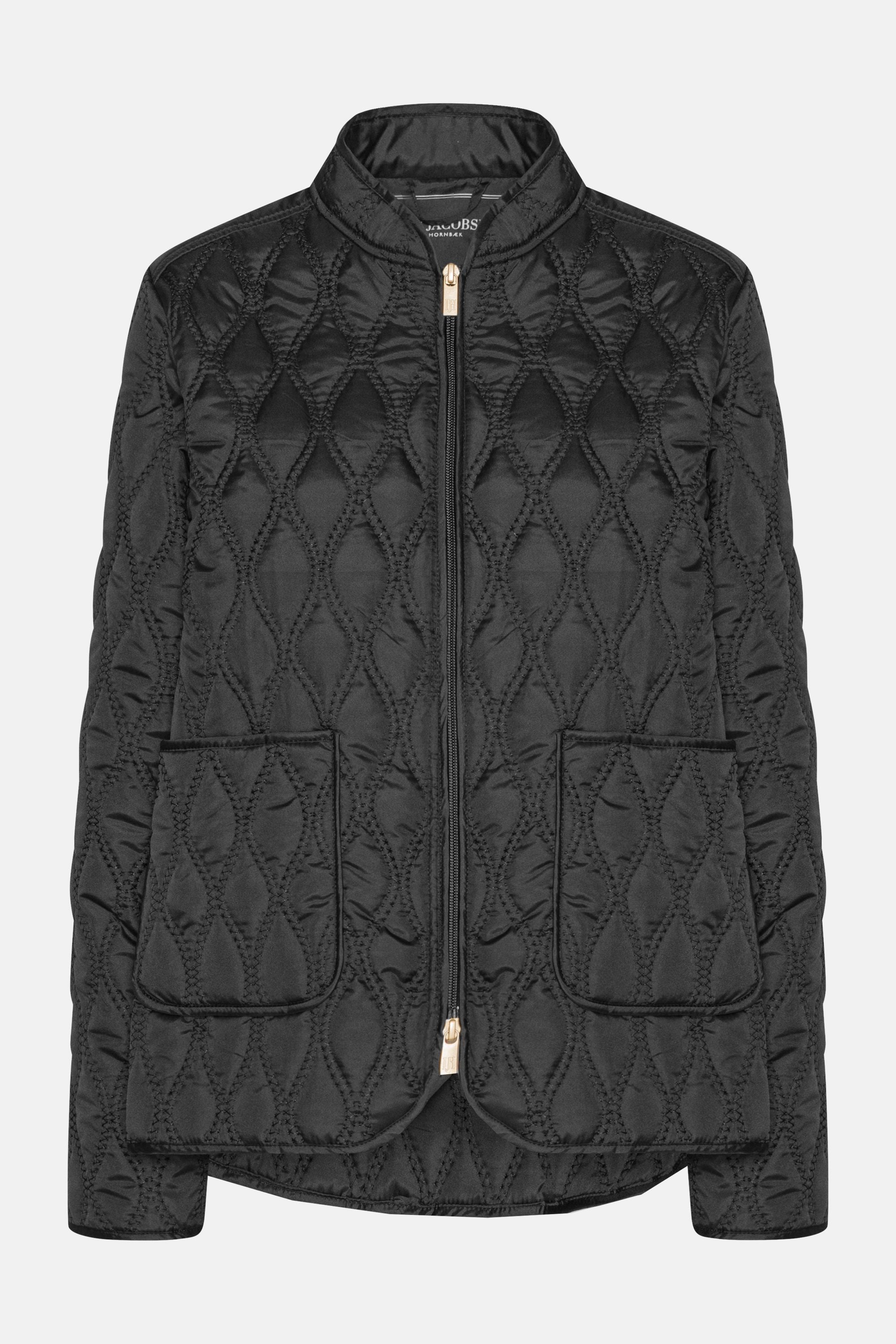 Short Quilt Jacket - Black