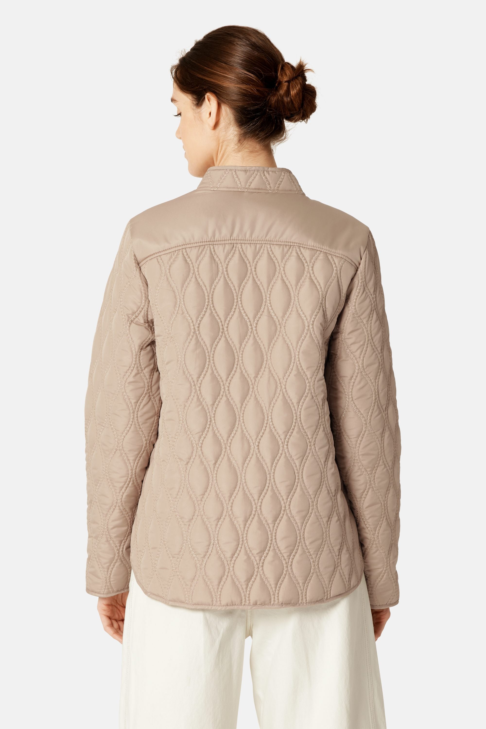 Short Quilt Jacket - Wheat