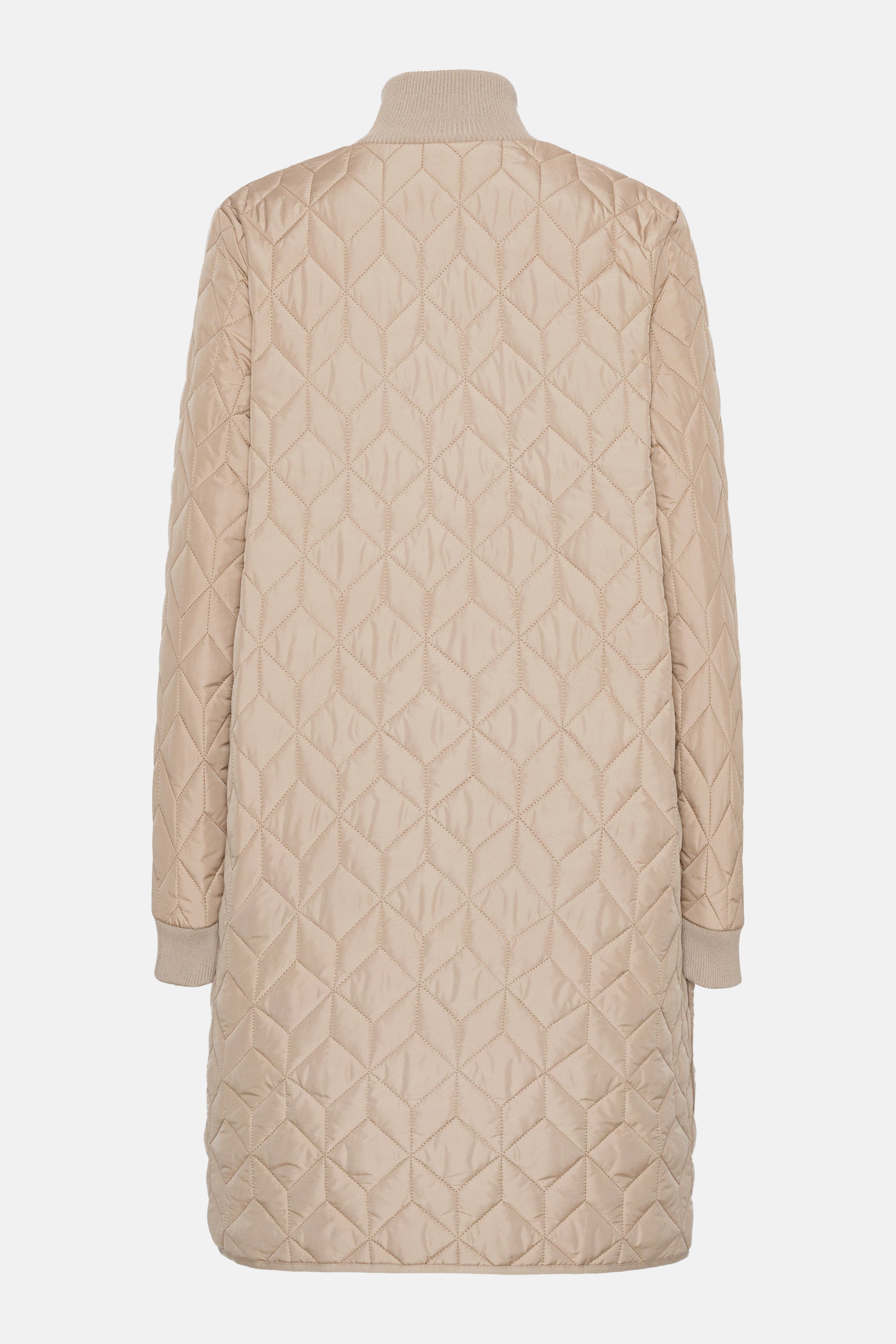 Langer Steppmantel - Wheat