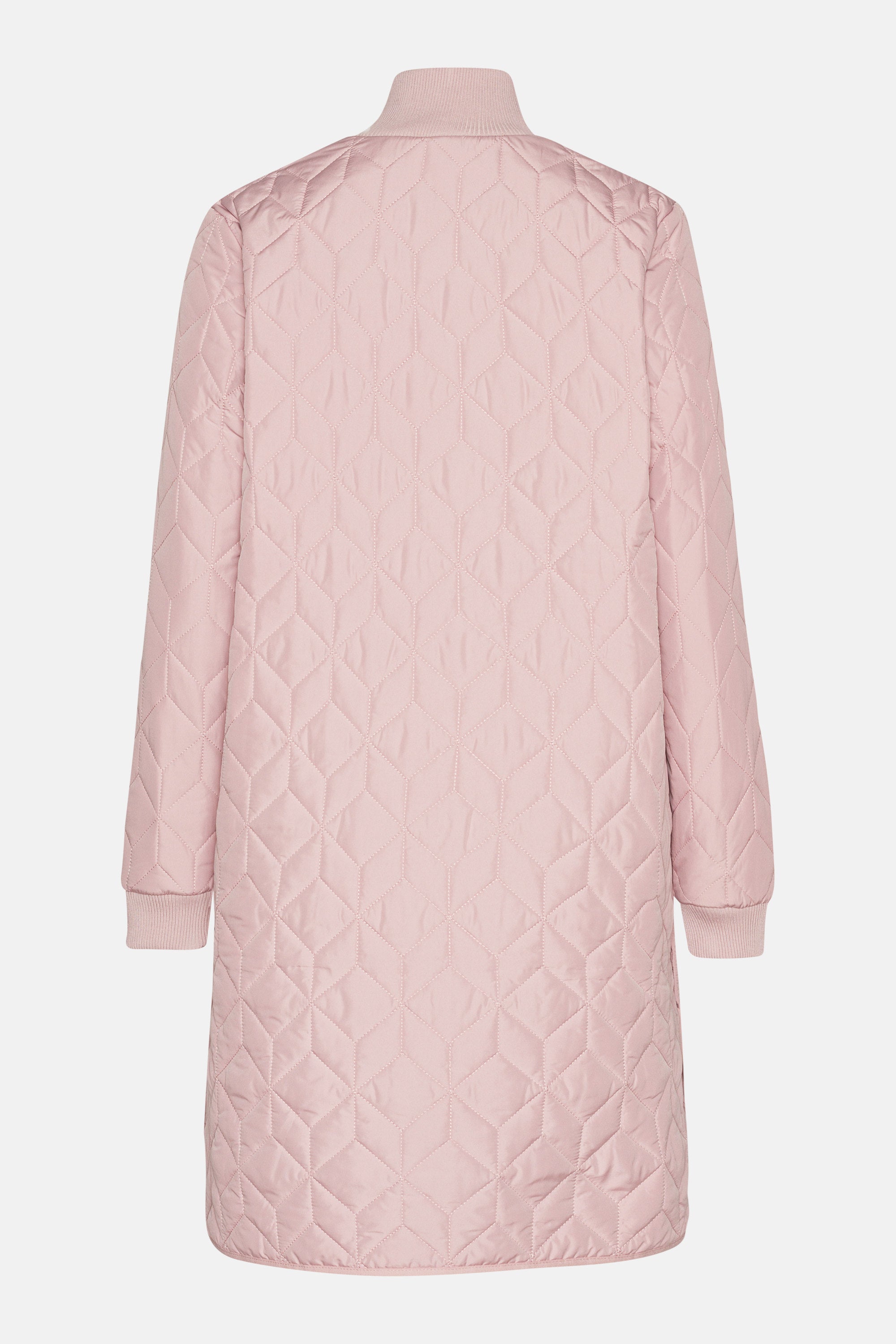 Langer Steppmantel - Burnished Lilac