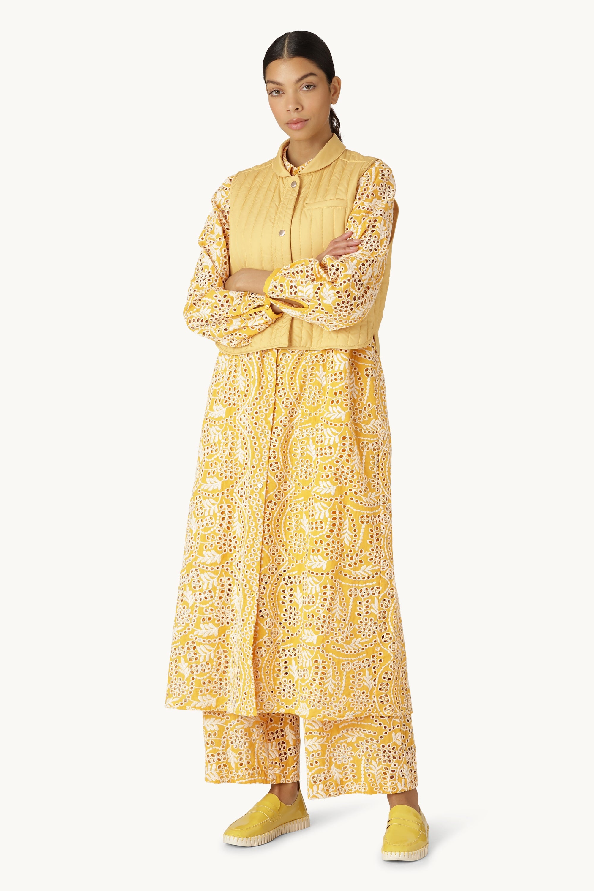 Quilt Vest - Marigold