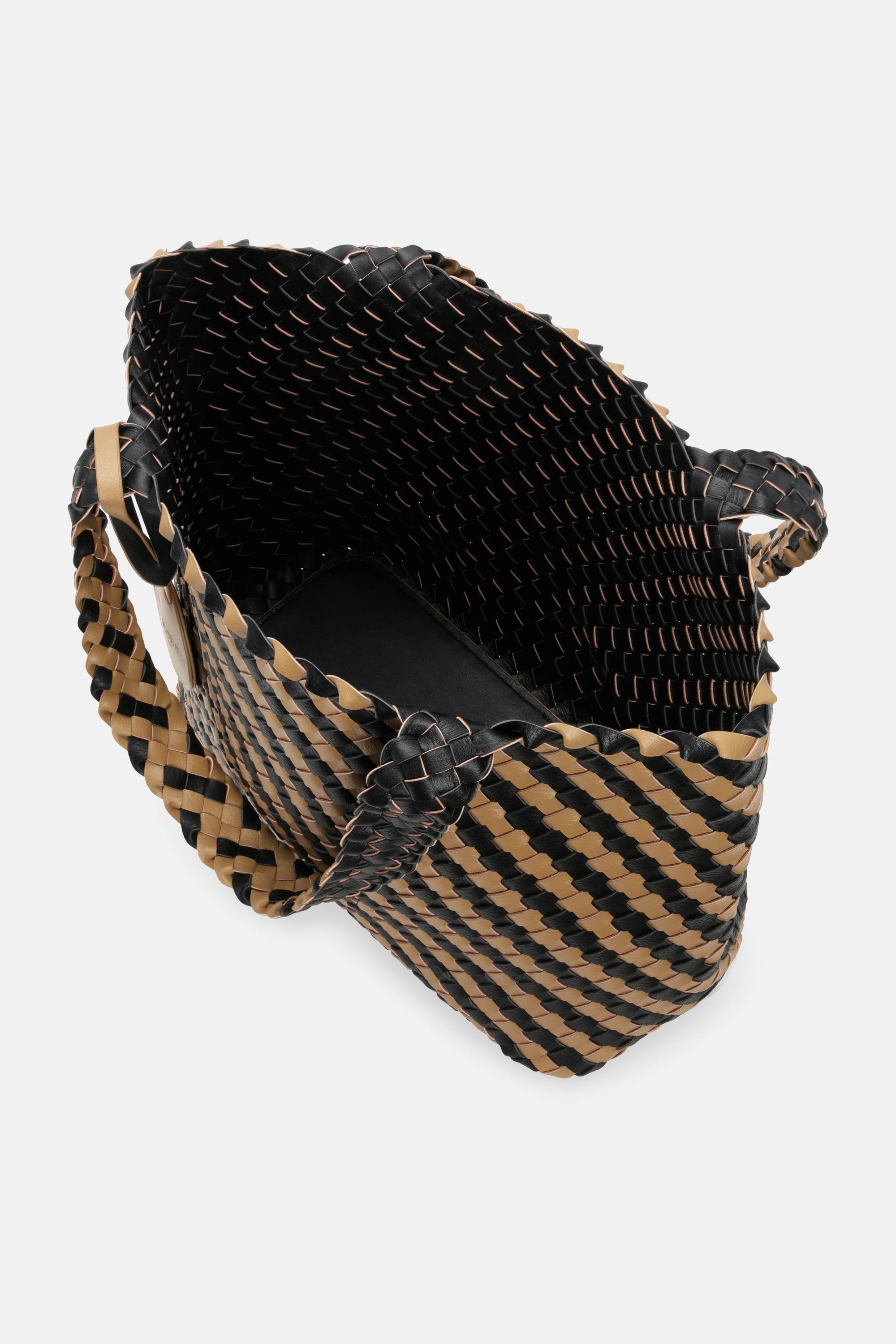 Tote Bag Geflochten - Incense Black