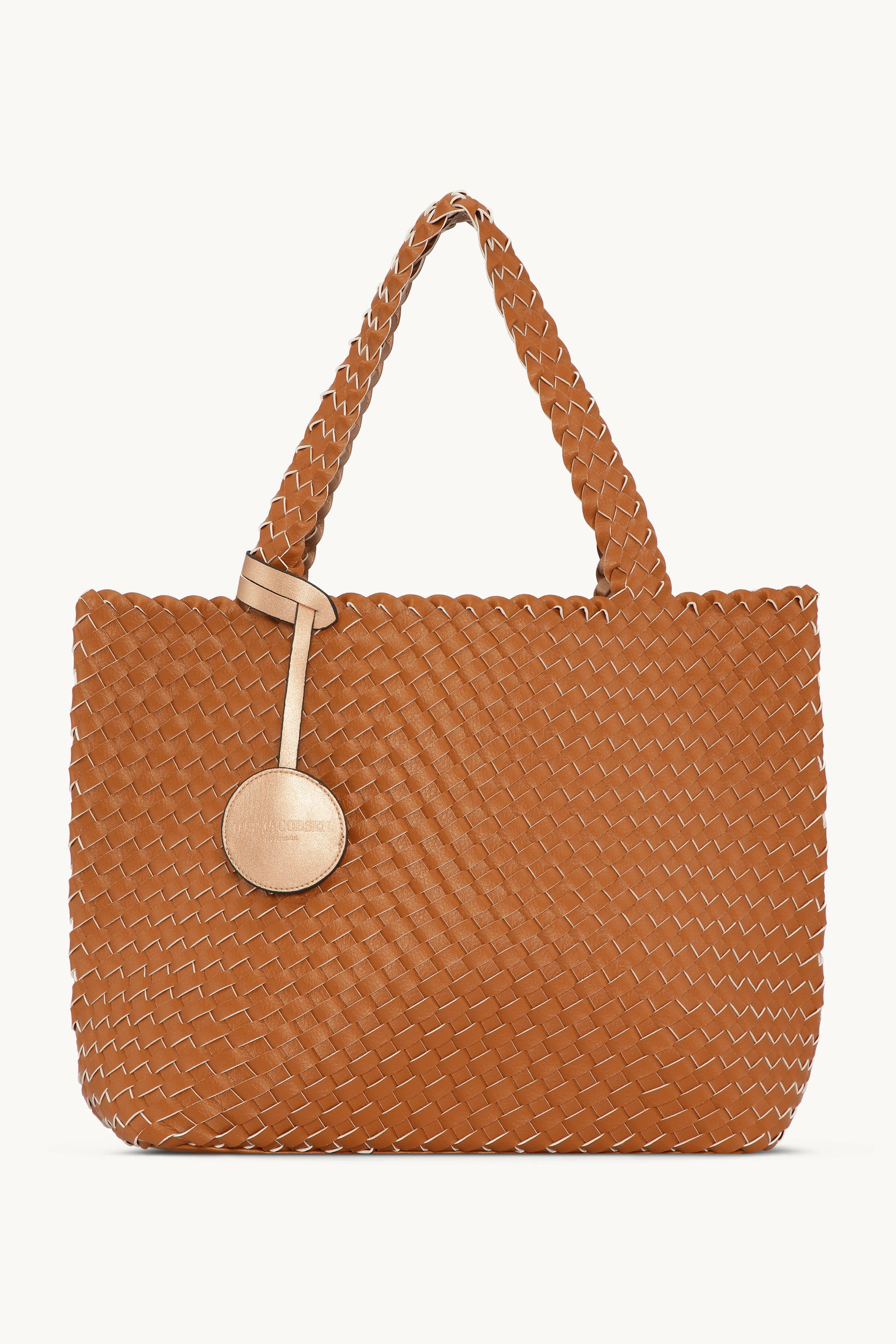Tote Bag Geflochten - Burnt Caramel Copper