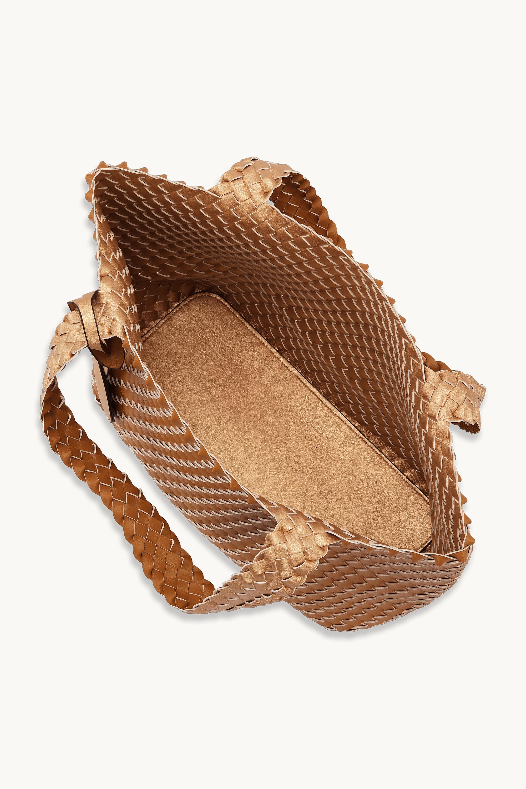 Tote Bag Geflochten - Burnt Caramel Copper